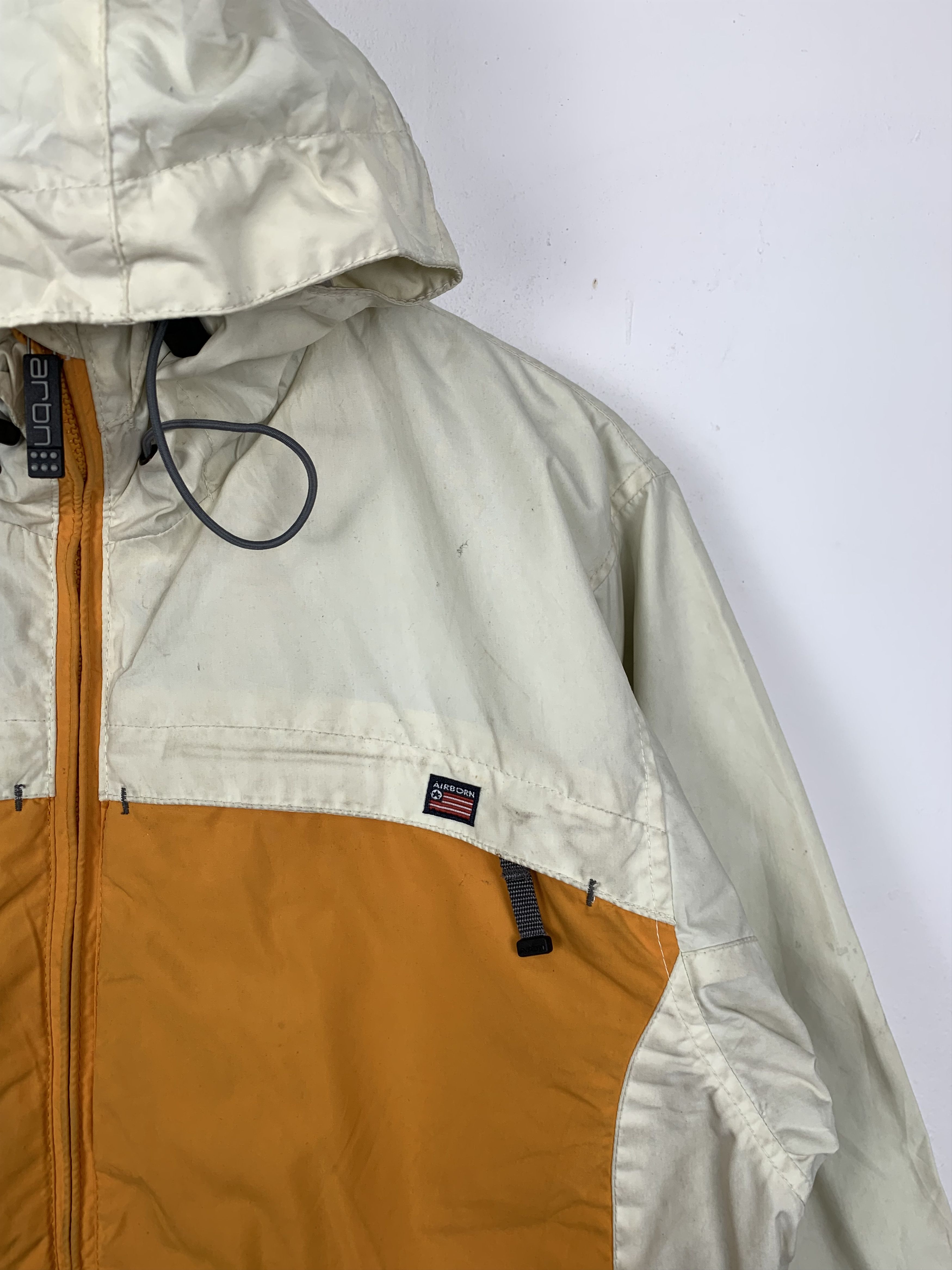 Japanese Brand Vintage ARBN Hoodie Zip Up Windbreaker Jacket J0619 Size US S / EU 44-46 / 1 - 4 Thumbnail
