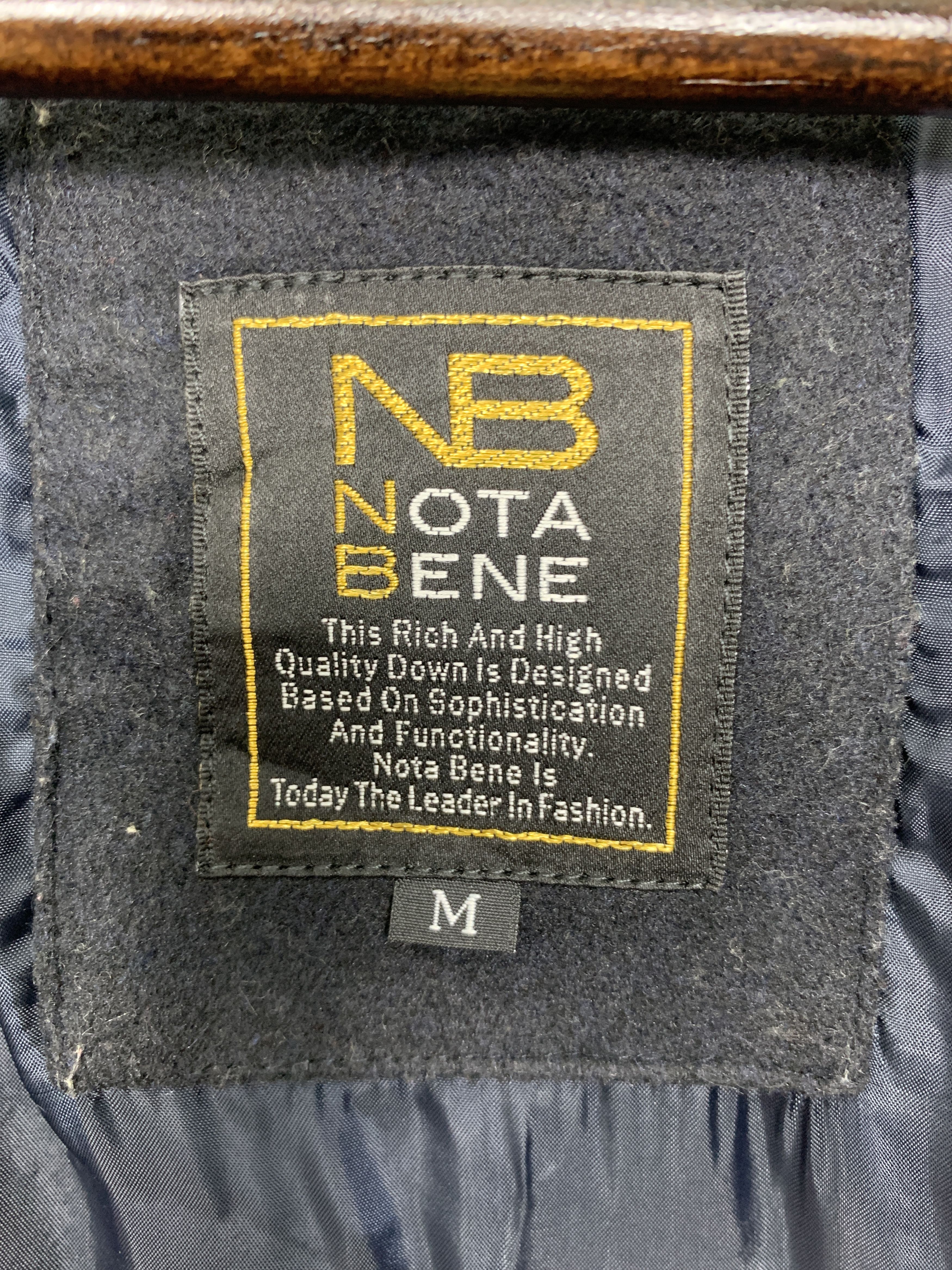 Japanese Brand Vintage NOTA BENE Fleece Puffer Hoodie Jacket J1078 Size US S / EU 44-46 / 1 - 8 Thumbnail