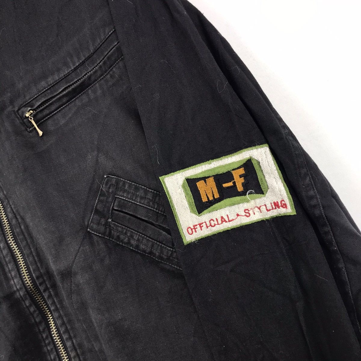 Vintage Vintage FLANDRE CONSTRUCTIVE Eugenic Men Bomber Jacket Size US M / EU 48-50 / 2 - 6 Thumbnail