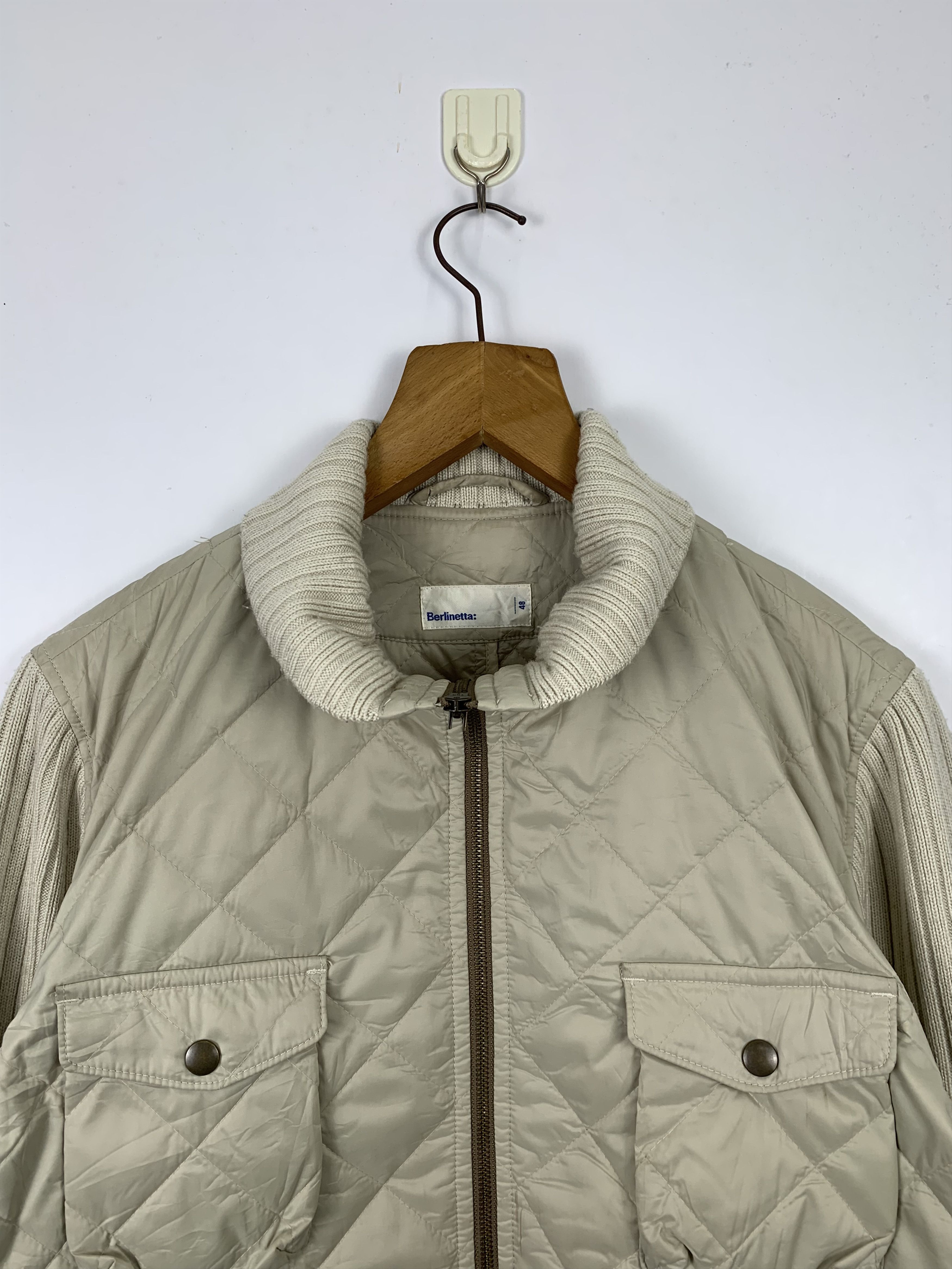 Japanese Brand Vintage BERLINETTA Quilted Jackets J0545 Size US S / EU 44-46 / 1 - 2 Thumbnail