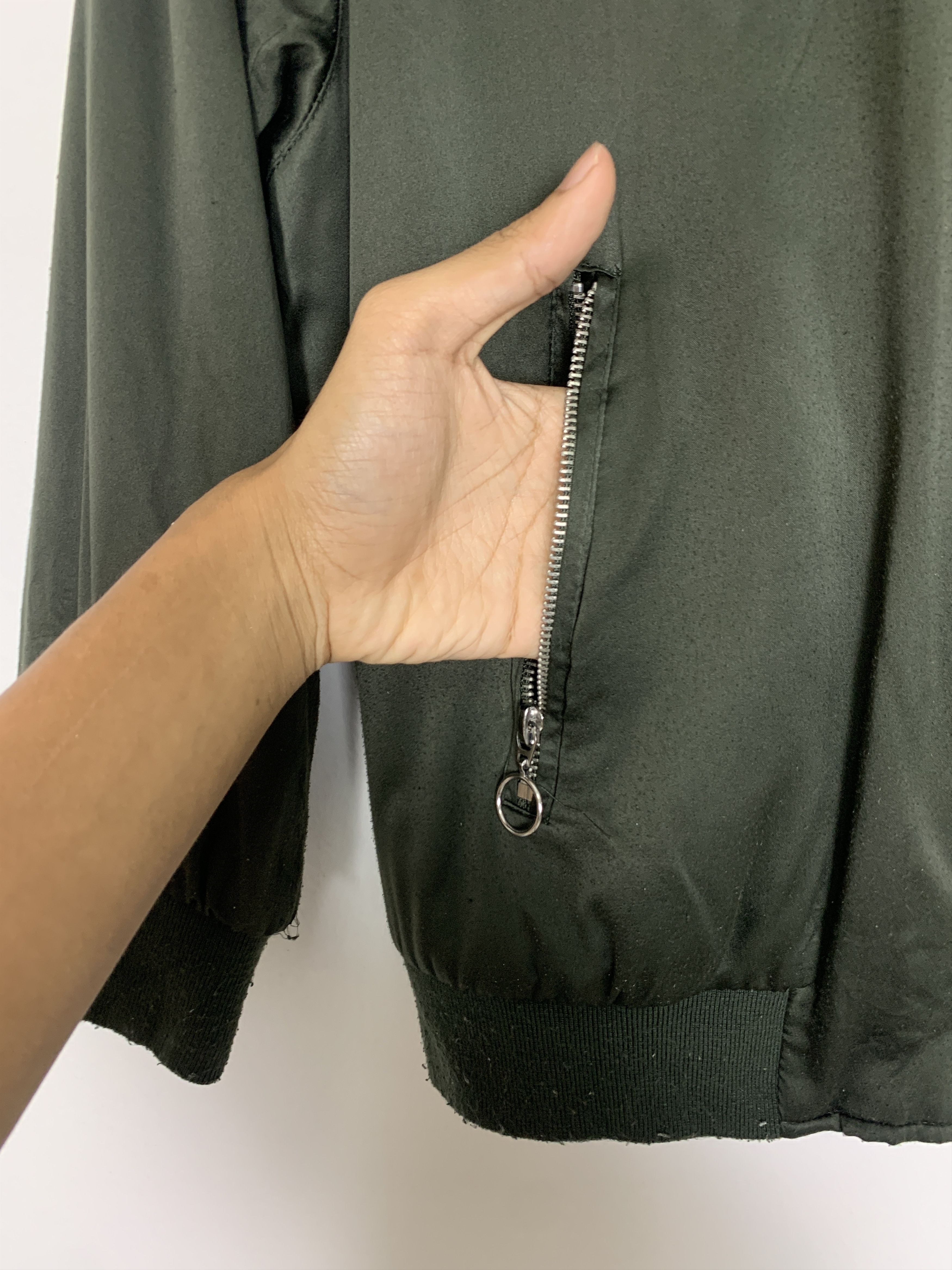 Zara Vintage ZARA BASIC Military Style Bombers Jackets J0799 Size US S / EU 44-46 / 1 - 7 Thumbnail