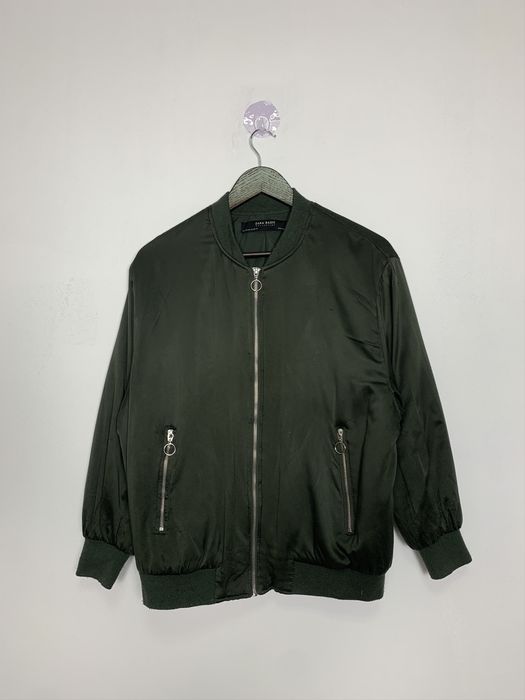 Zara Vintage ZARA BASIC Military Style Bombers Jackets Grailed