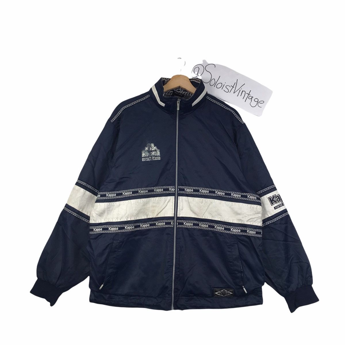 Vintage Vintage KAPPA SPORTSWEAR Tracktop Jacket Size US L / EU 52-54 / 3 - 1 Thumbnail