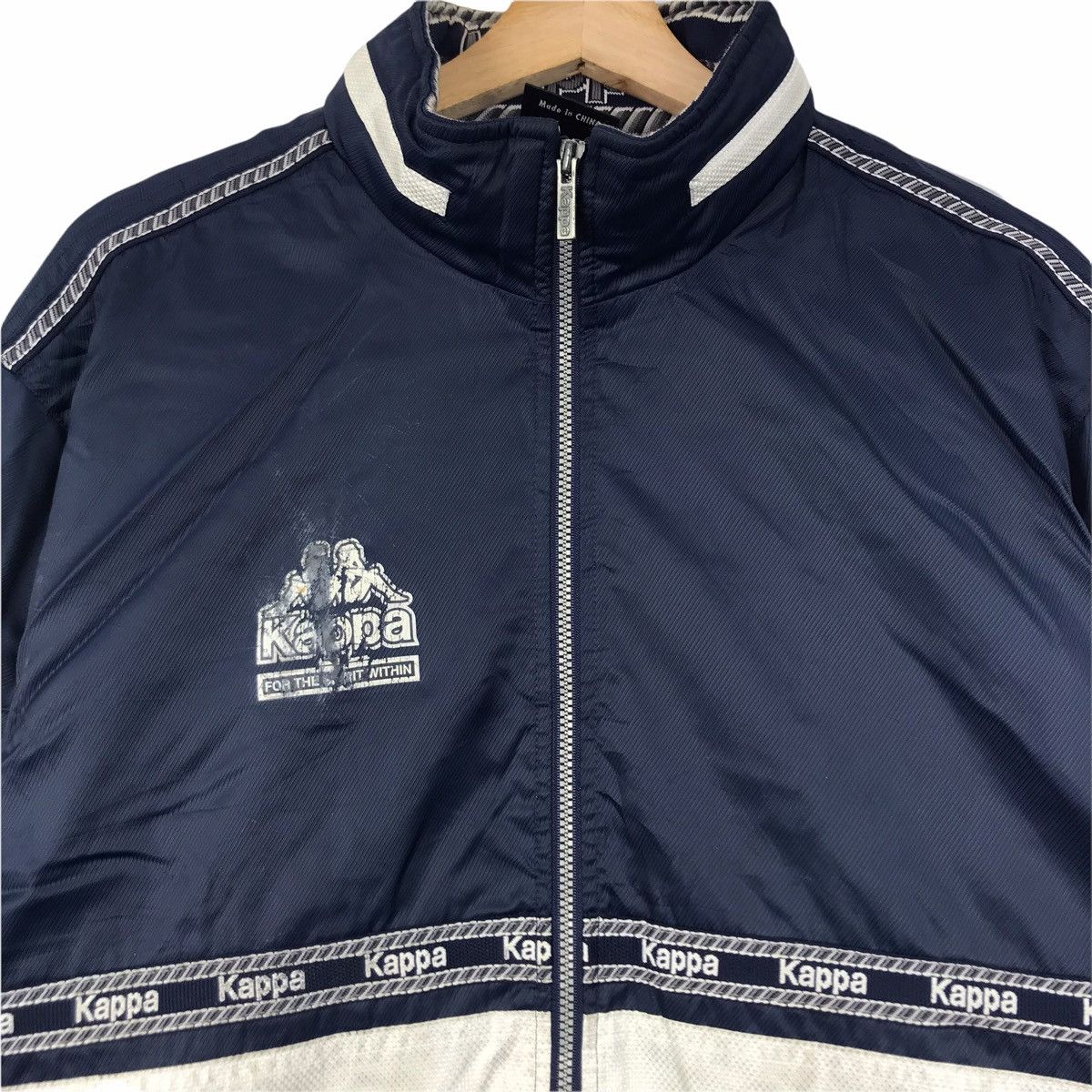 Vintage Vintage KAPPA SPORTSWEAR Tracktop Jacket Size US L / EU 52-54 / 3 - 3 Thumbnail