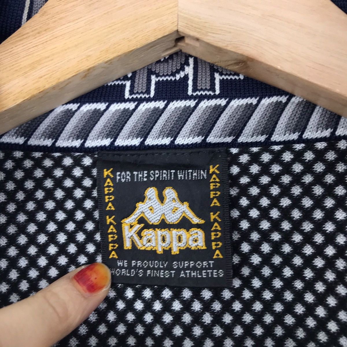 Vintage Vintage KAPPA SPORTSWEAR Tracktop Jacket Size US L / EU 52-54 / 3 - 4 Thumbnail