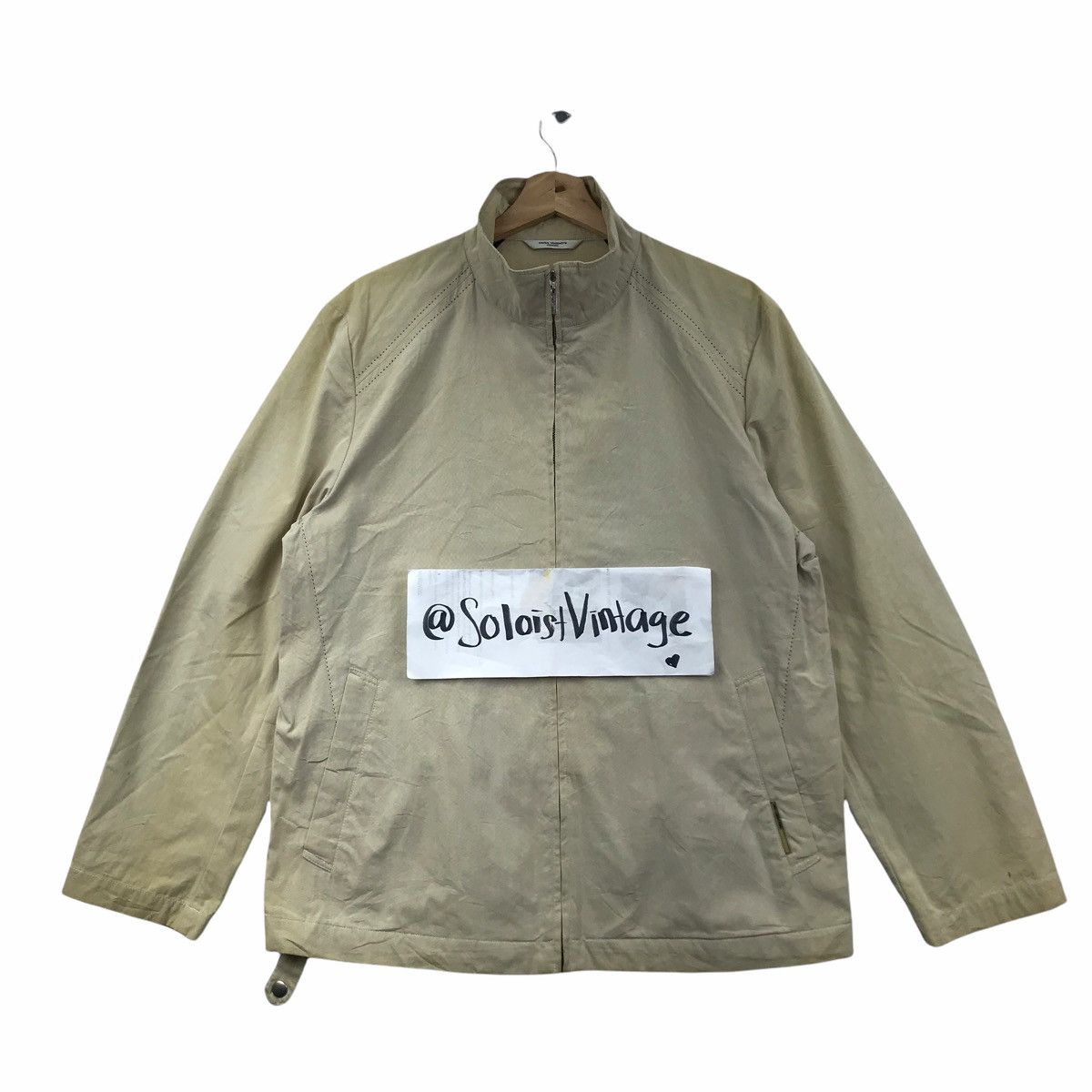 Kansai Yamamoto KANSAI YAMAMOTO HOMME Plain Windbreaker Jacket Size US L / EU 52-54 / 3 - 1 Thumbnail