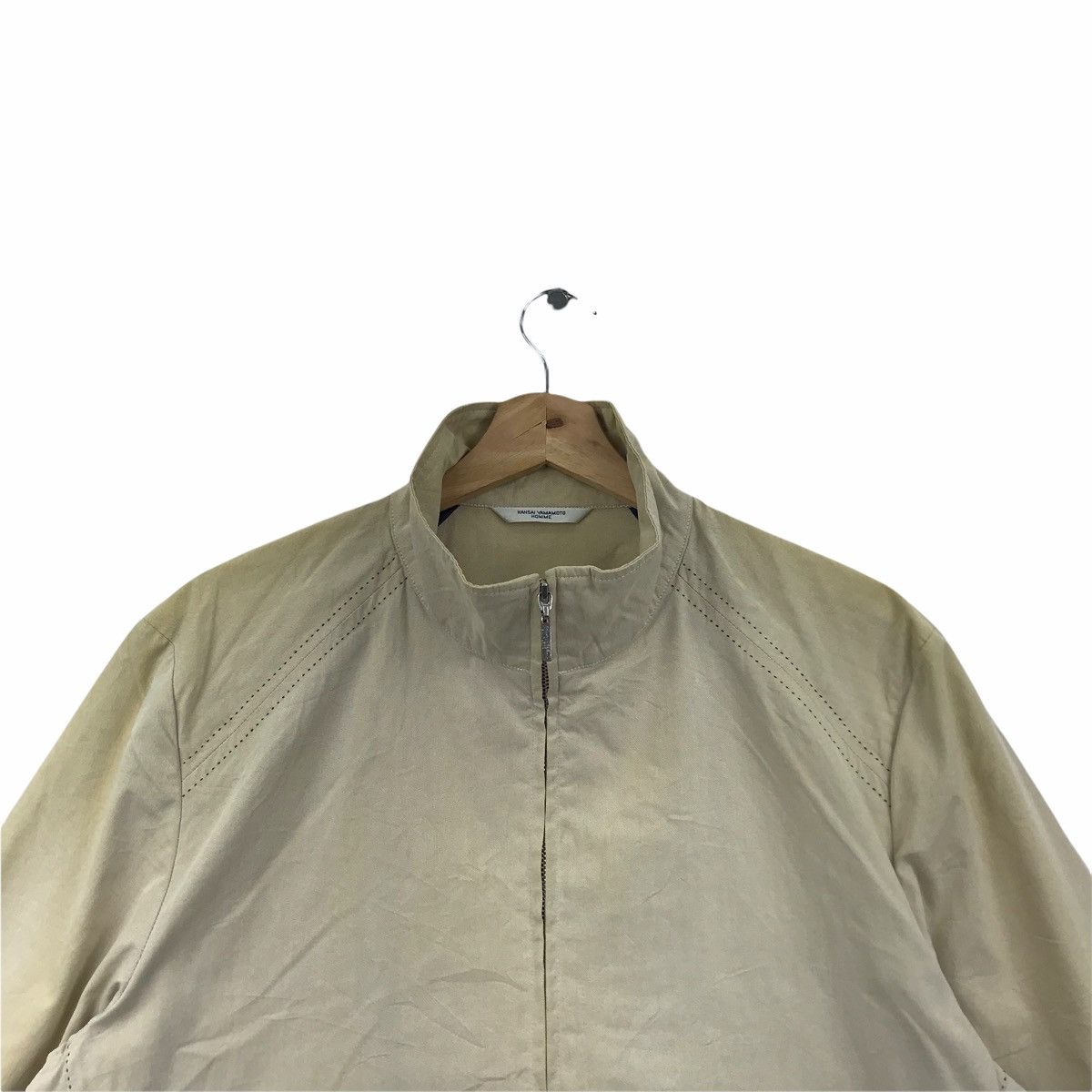 Kansai Yamamoto KANSAI YAMAMOTO HOMME Plain Windbreaker Jacket Size US L / EU 52-54 / 3 - 2 Thumbnail