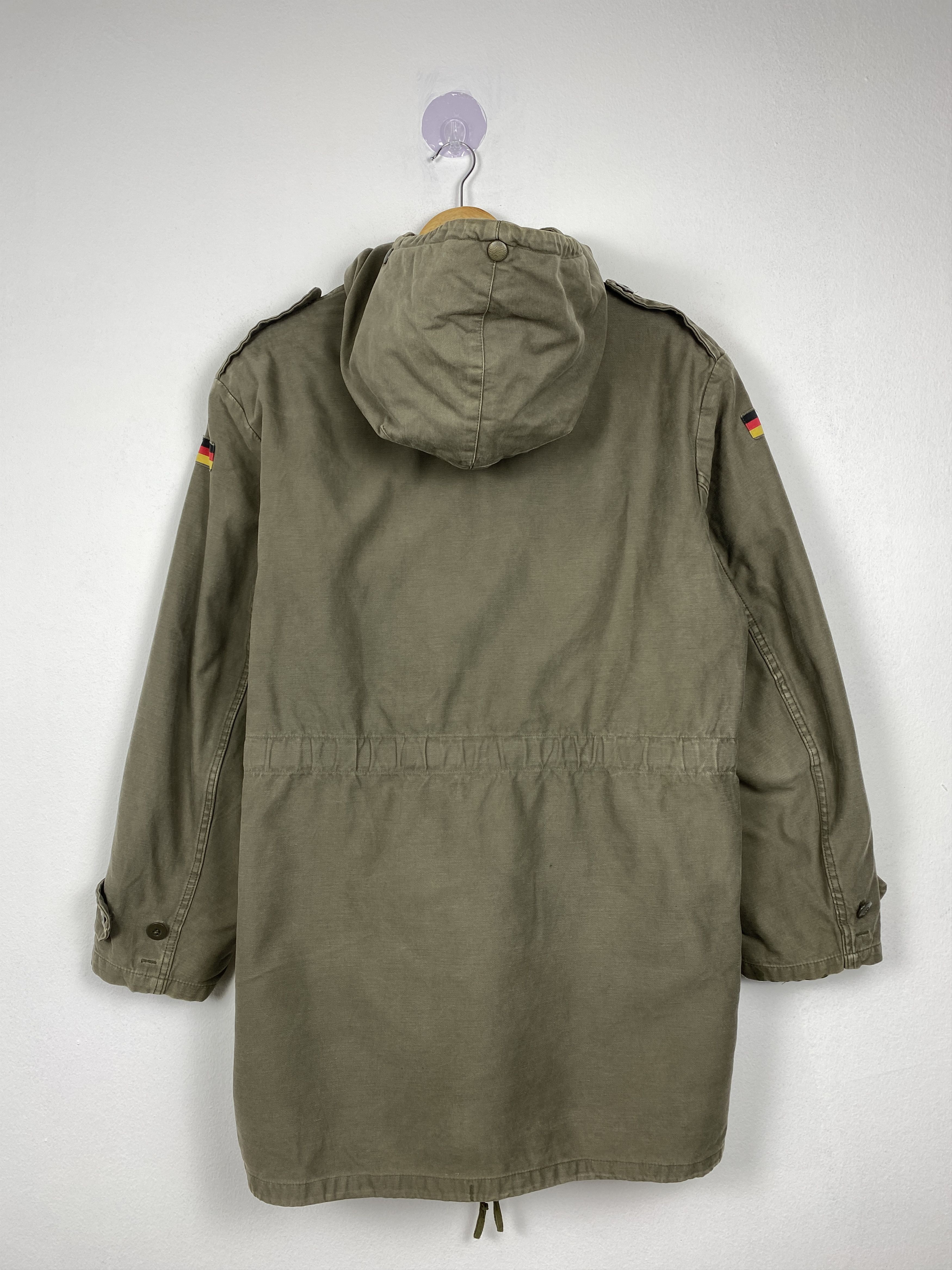 Vintage Vintage German Army Sherpa Lining Long Jacket Parkas J1189 Size US S / EU 44-46 / 1 - 7 Thumbnail