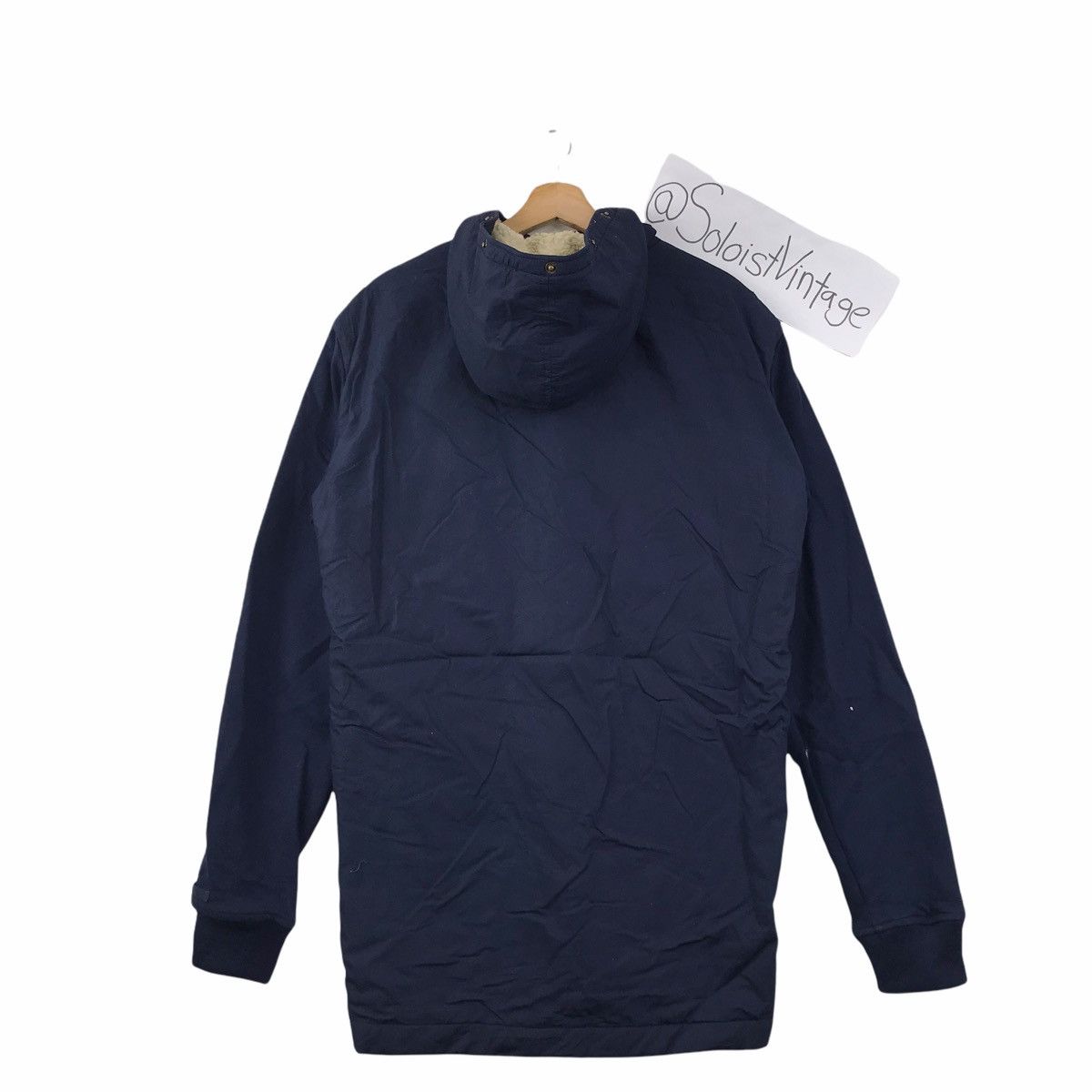 Lacoste LACOSTE SPORT TENNIS Blue Long Jacket Wool Size US M / EU 48-50 / 2 - 2 Thumbnail