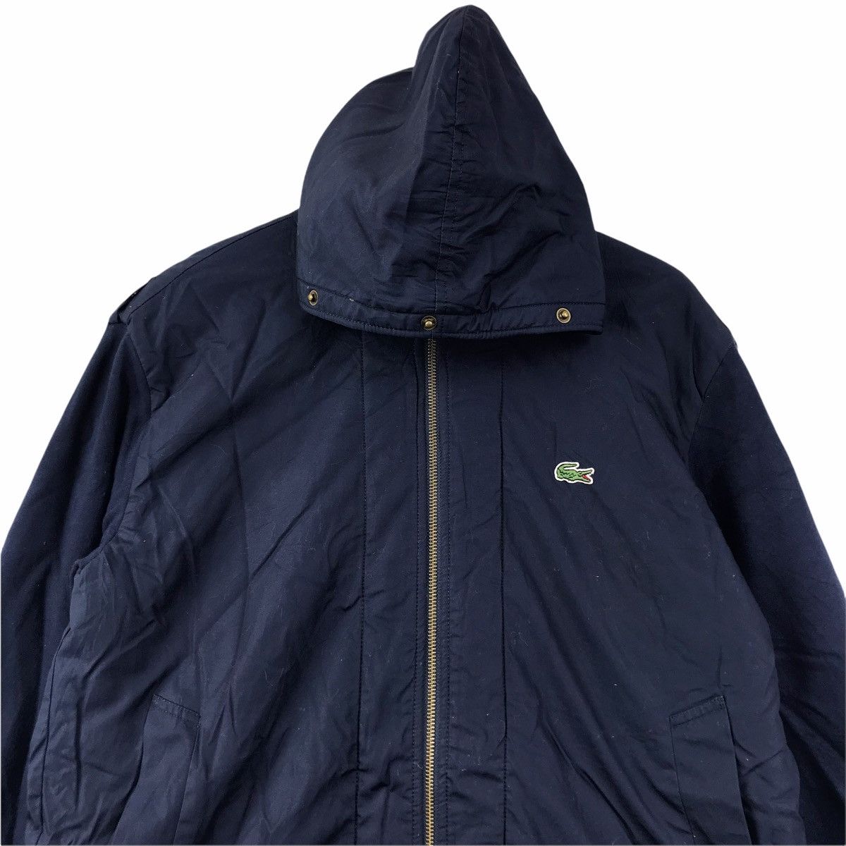 Lacoste LACOSTE SPORT TENNIS Blue Long Jacket Wool Size US M / EU 48-50 / 2 - 3 Thumbnail