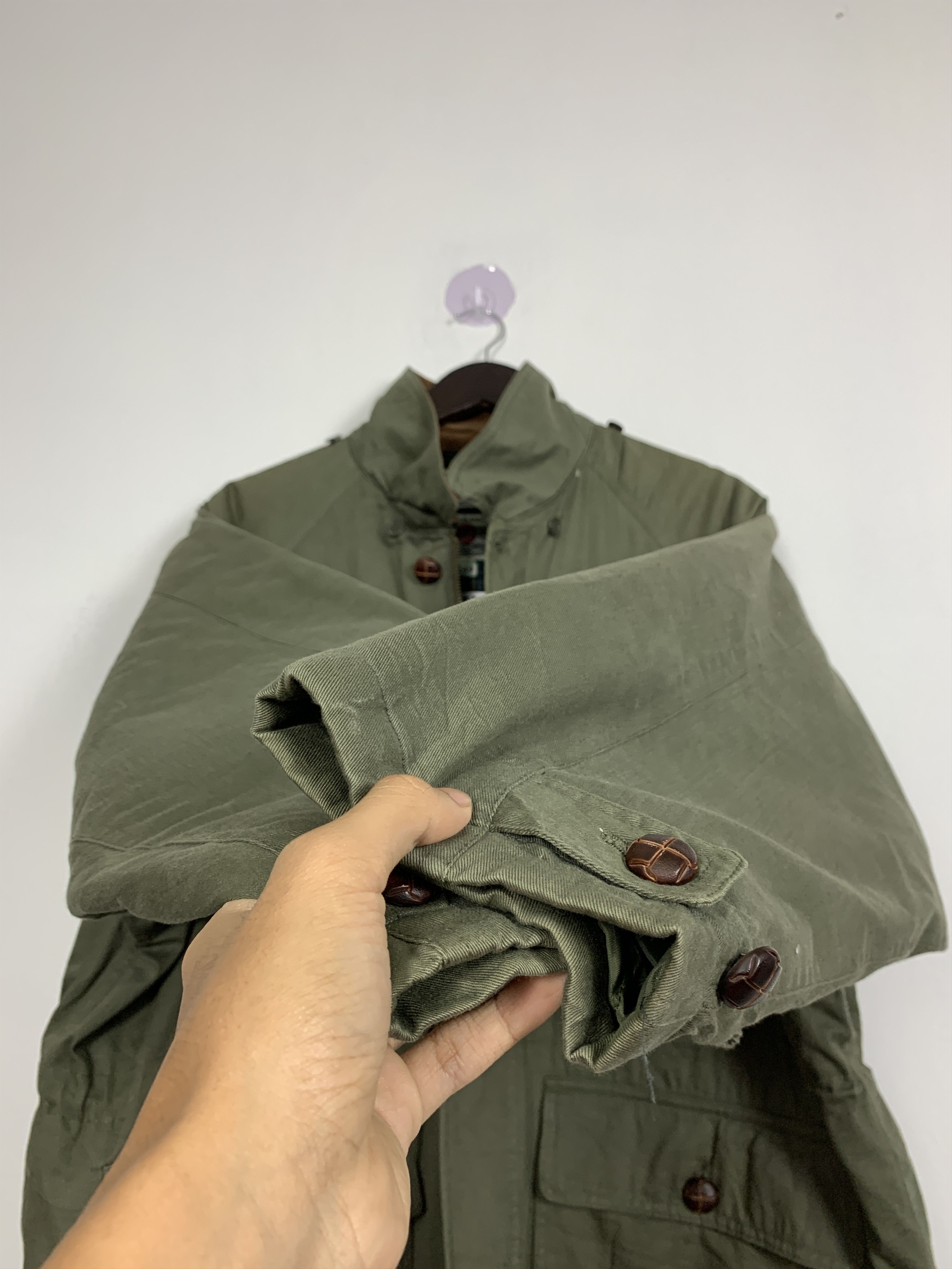 Japanese Brand Vintage BONMARLEN Multi Pocket Quilted Lining Jacket J0840 Size US L / EU 52-54 / 3 - 8 Thumbnail