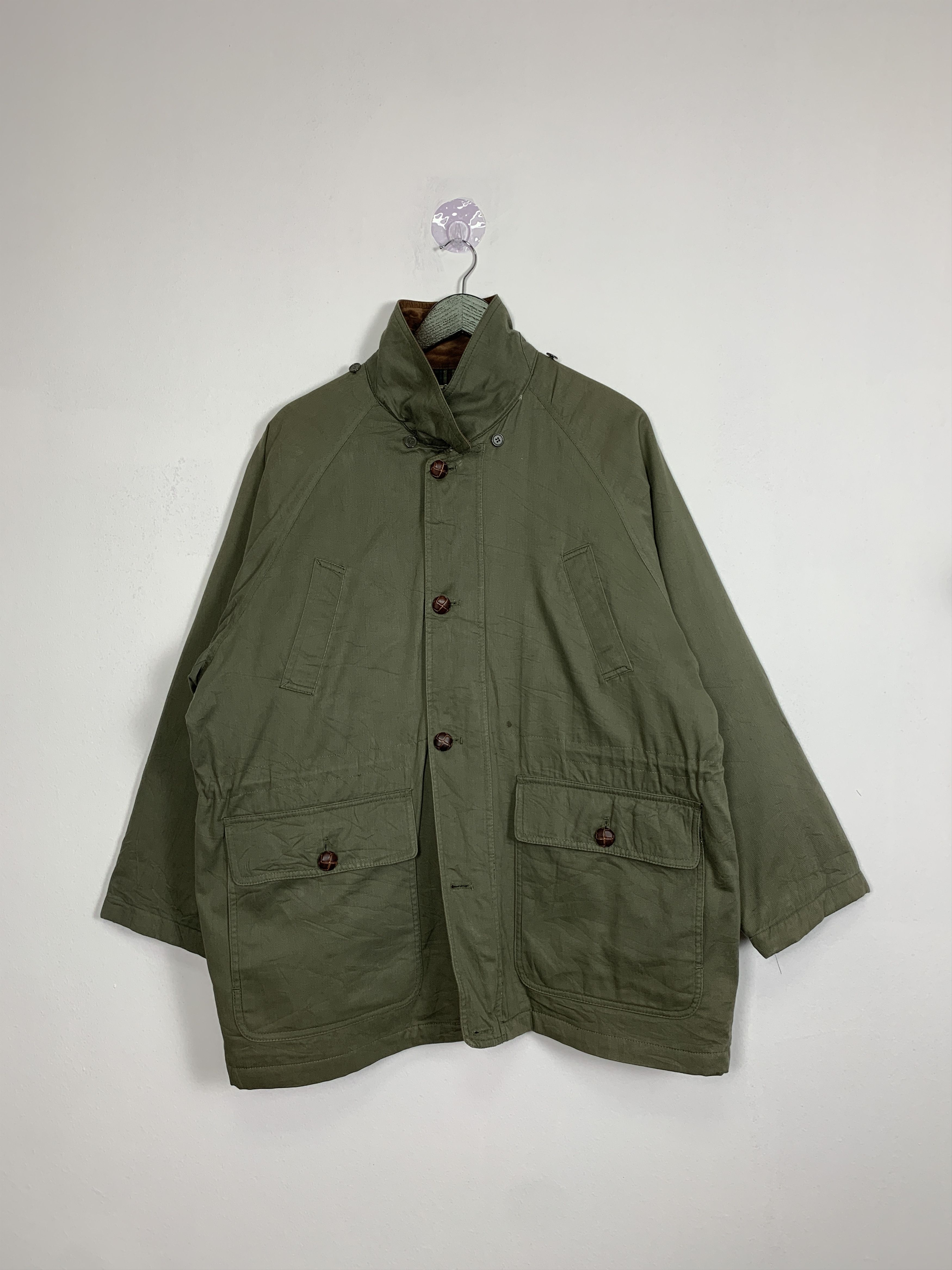 Japanese Brand Vintage BONMARLEN Multi Pocket Quilted Lining Jacket J0840 Size US L / EU 52-54 / 3 - 1 Thumbnail