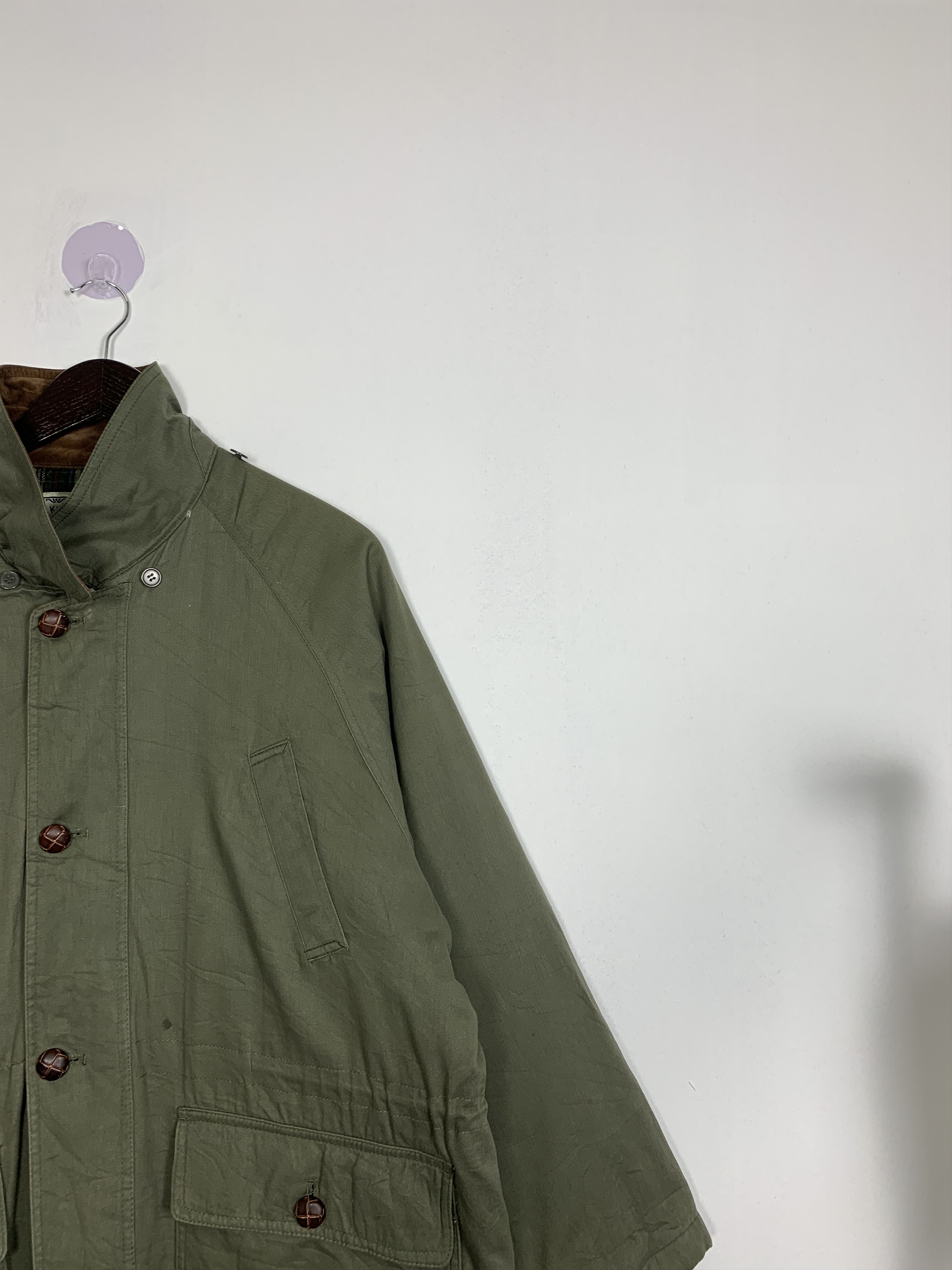 Japanese Brand Vintage BONMARLEN Multi Pocket Quilted Lining Jacket J0840 Size US L / EU 52-54 / 3 - 4 Thumbnail