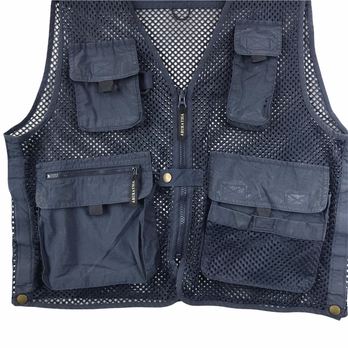 Vintage ABURAYSIA Fishing Tactical Vest Jacket Size US L / EU 52-54 / 3 - 4 Thumbnail
