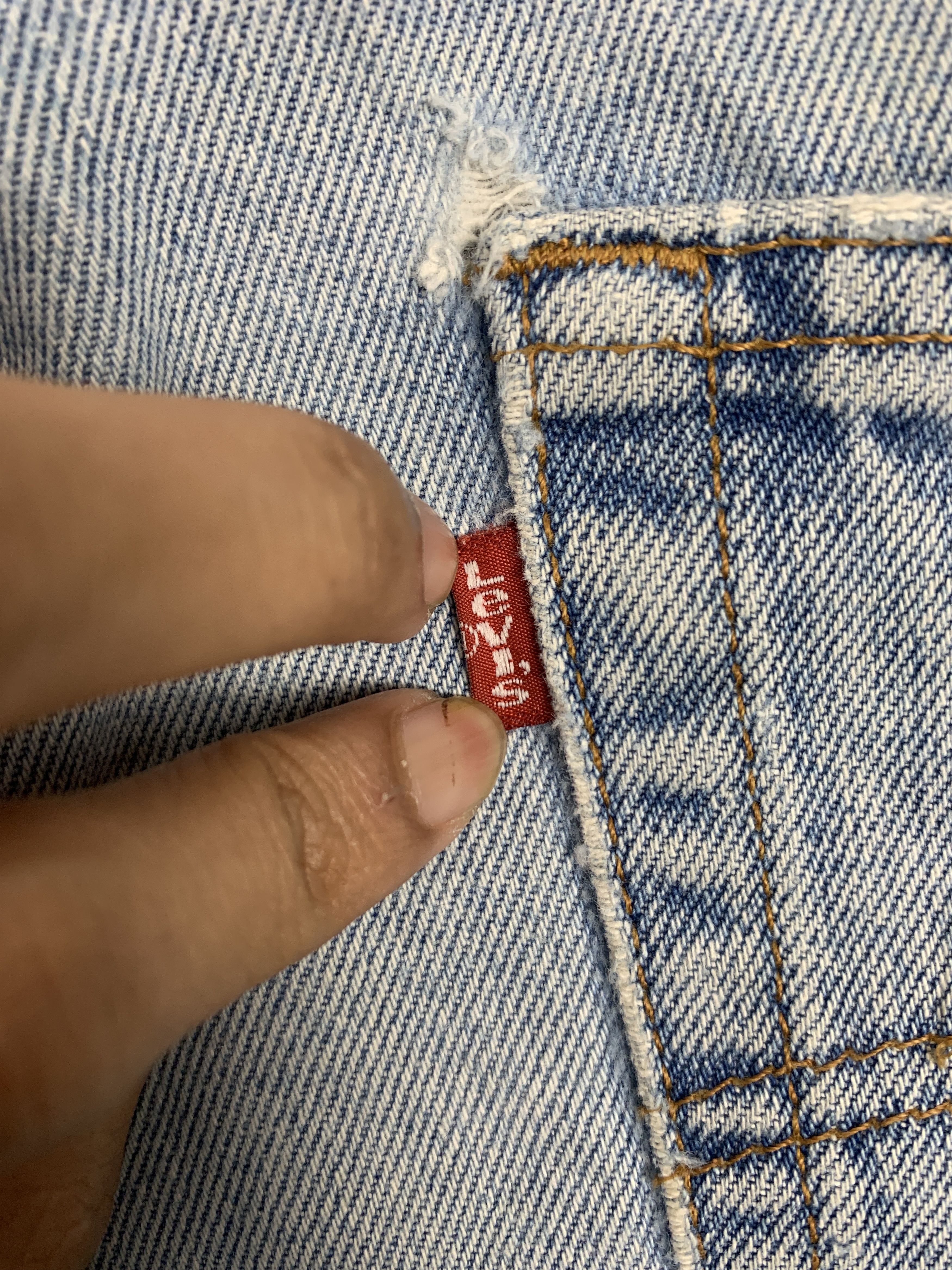 Levi's Vintage LEVI'S 560 Distressed Faded Loose Fit Tapered Leg Size US 34 / EU 50 - 11 Thumbnail