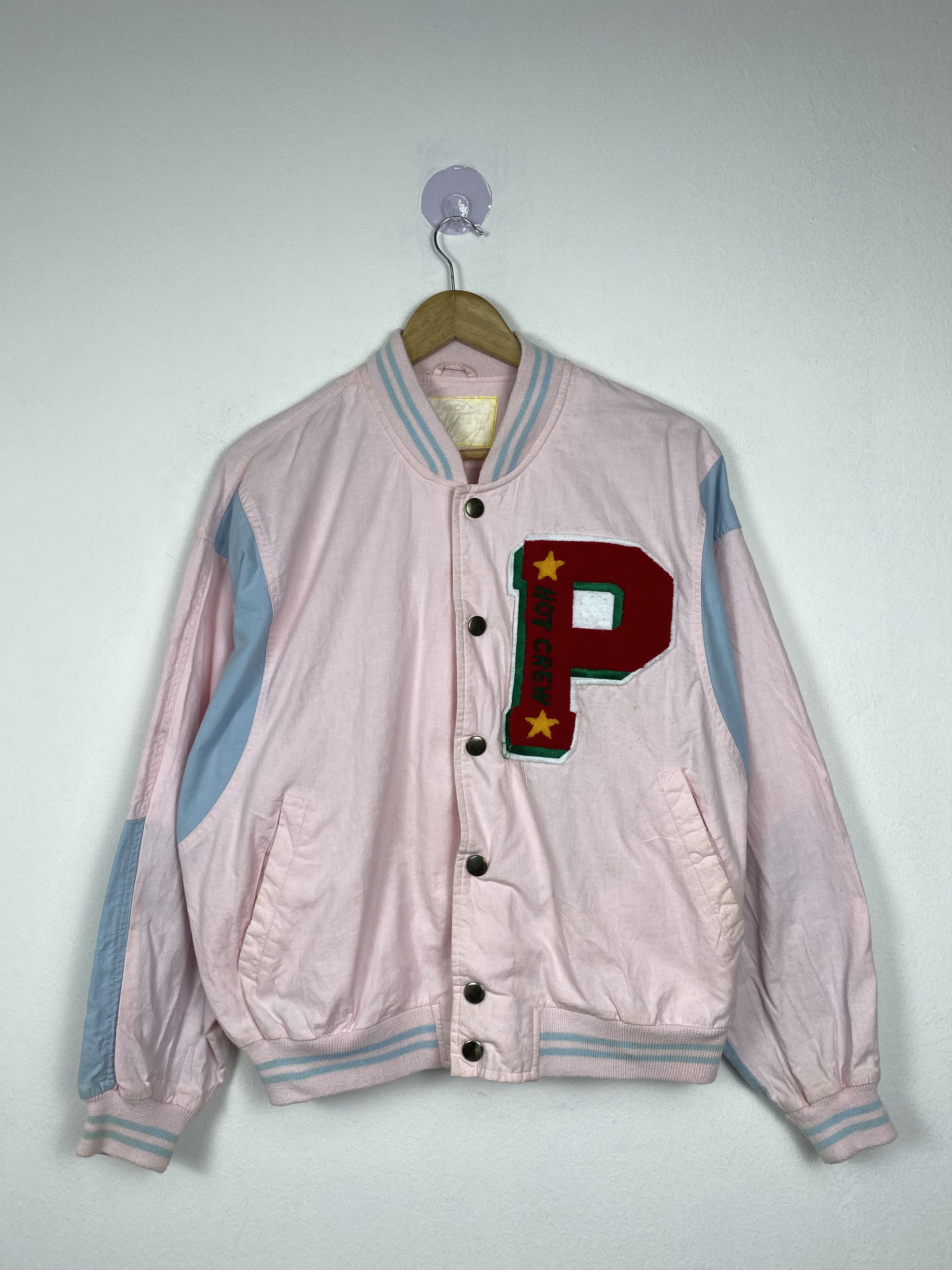 MLB Vintage Varsity Button Up Jacket J1186 Size 4XL / US 24-26 - 1 Thumbnail