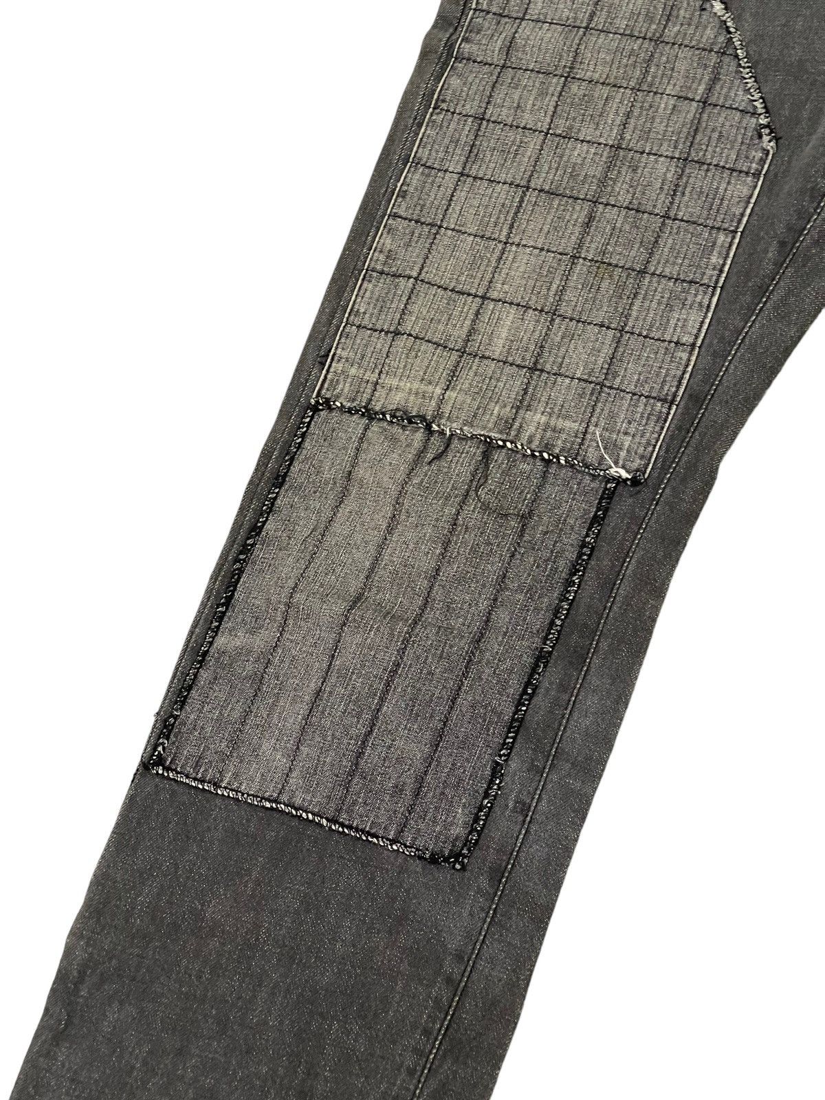 Japanese Brand Slim Jeans 2002 Neighborhood Patchwork Boro 2🟦7 Size US 34 / EU 50 - 15 Thumbnail