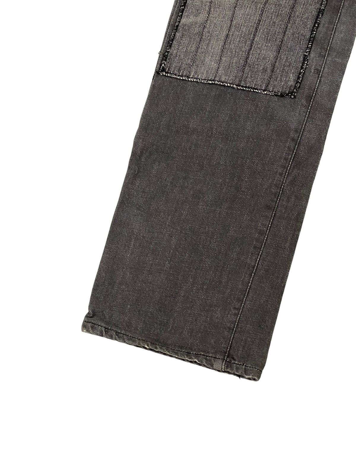 Japanese Brand Slim Jeans 2002 Neighborhood Patchwork Boro 2🟦7 Size US 34 / EU 50 - 14 Thumbnail