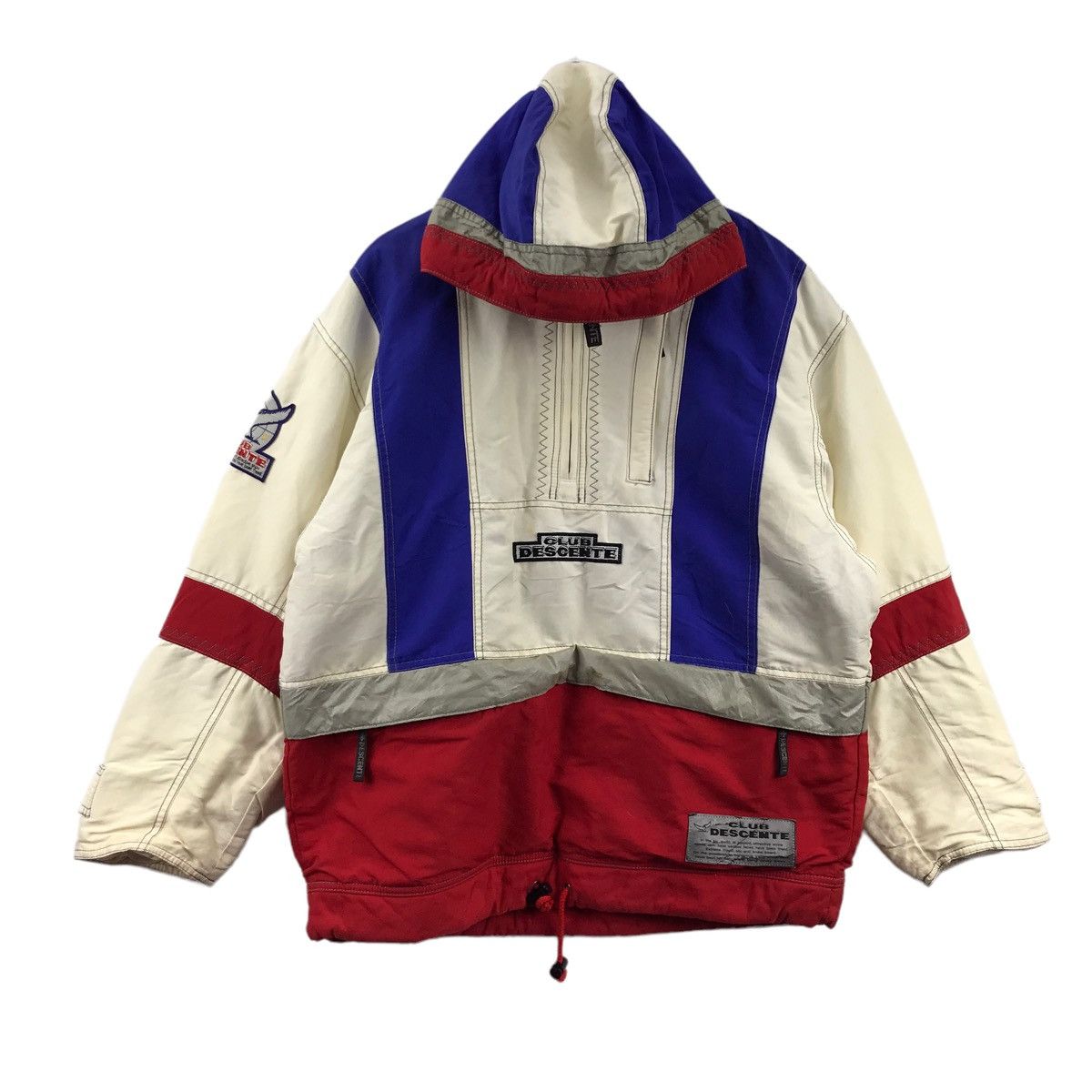 Descente Vintage CLUB DESCENTE Active Snow Gear Ski White Jacket Size US M / EU 48-50 / 2 - 1 Thumbnail