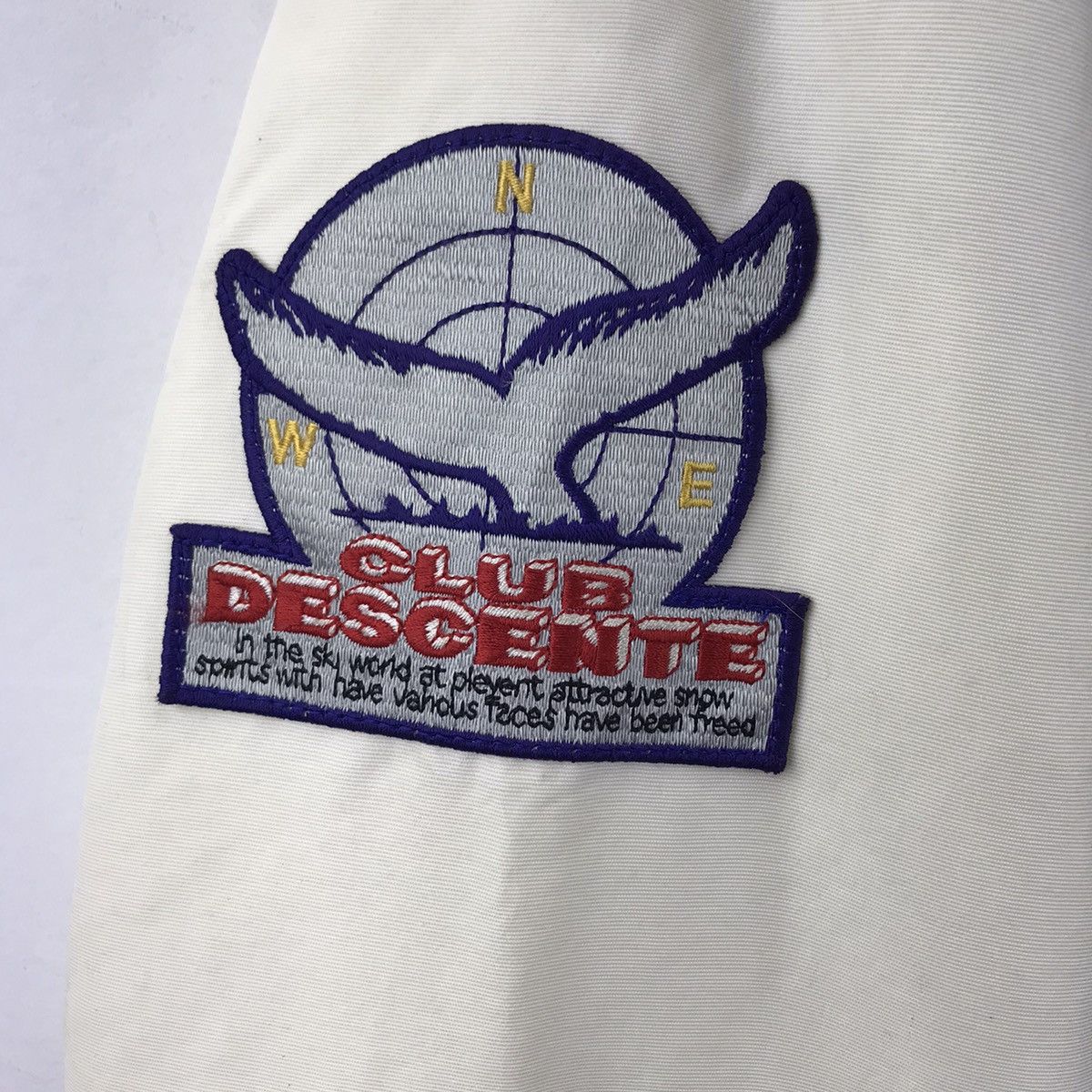 Descente Vintage CLUB DESCENTE Active Snow Gear Ski White Jacket Size US M / EU 48-50 / 2 - 6 Thumbnail