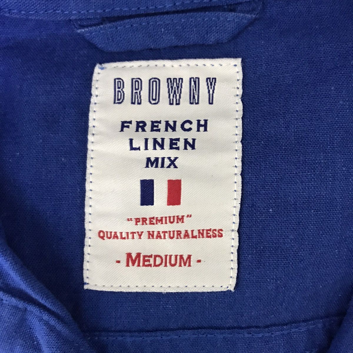 Vintage BROWNY FRENCH Linen Mix Pocket Work wear Western ParkaJacket Size US M / EU 48-50 / 2 - 4 Thumbnail