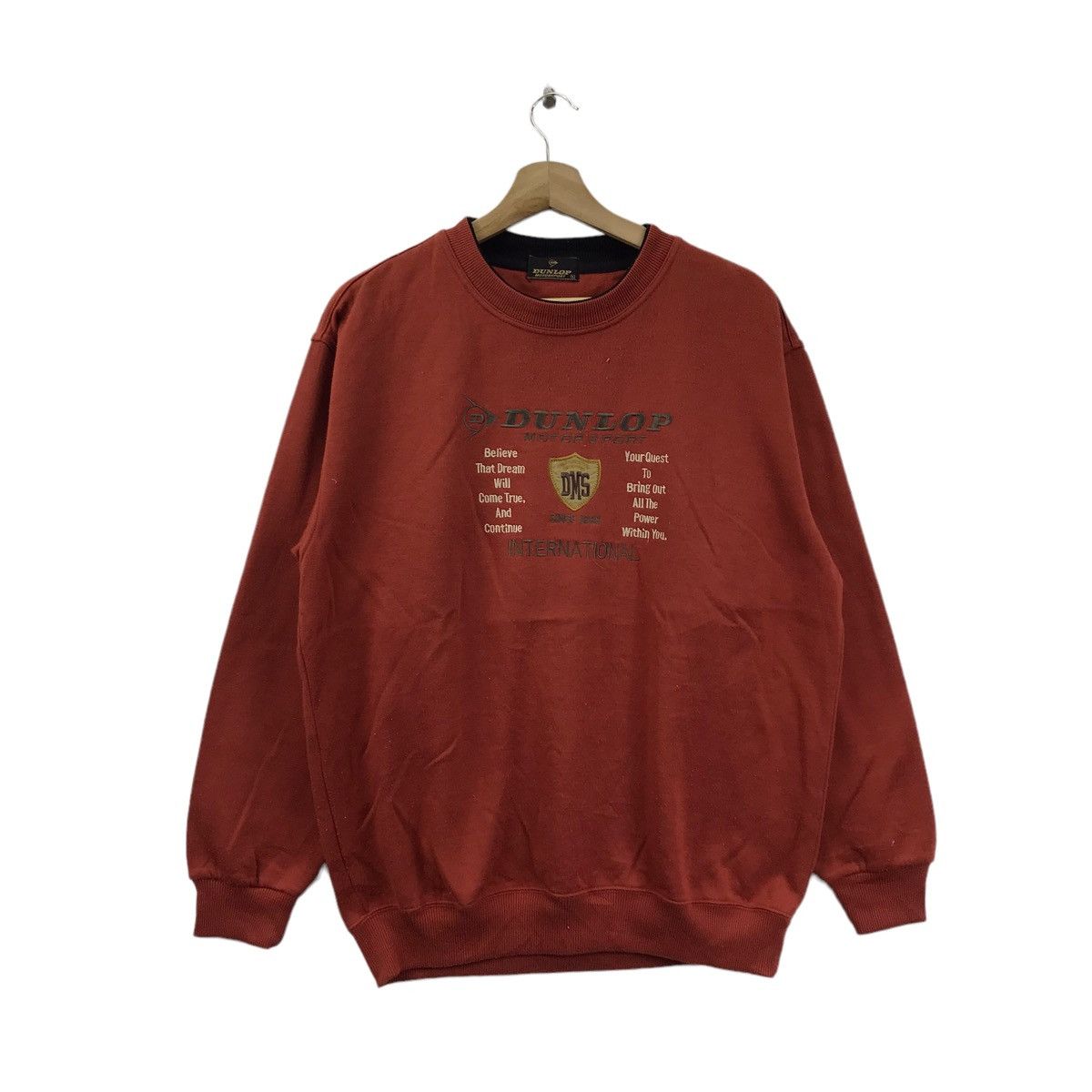 Dunlop DUNLOP MOTORSPORT International Brown Sweatshirt Size US M / EU 48-50 / 2 - 1 Thumbnail