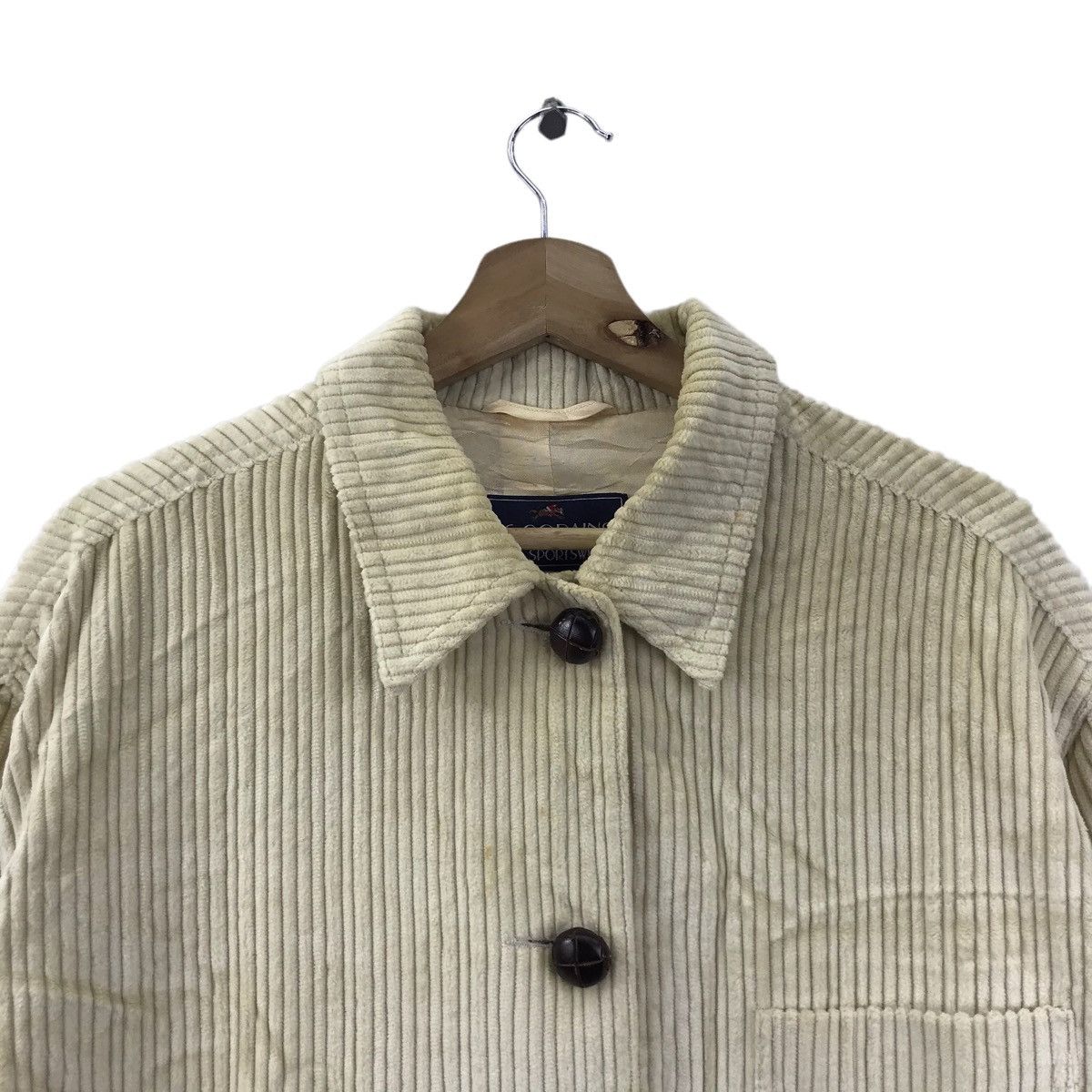 Les Copains Vintage LES COPAINS Sportwear Beige Coat Parka Size US XL / EU 56 / 4 - 2 Thumbnail
