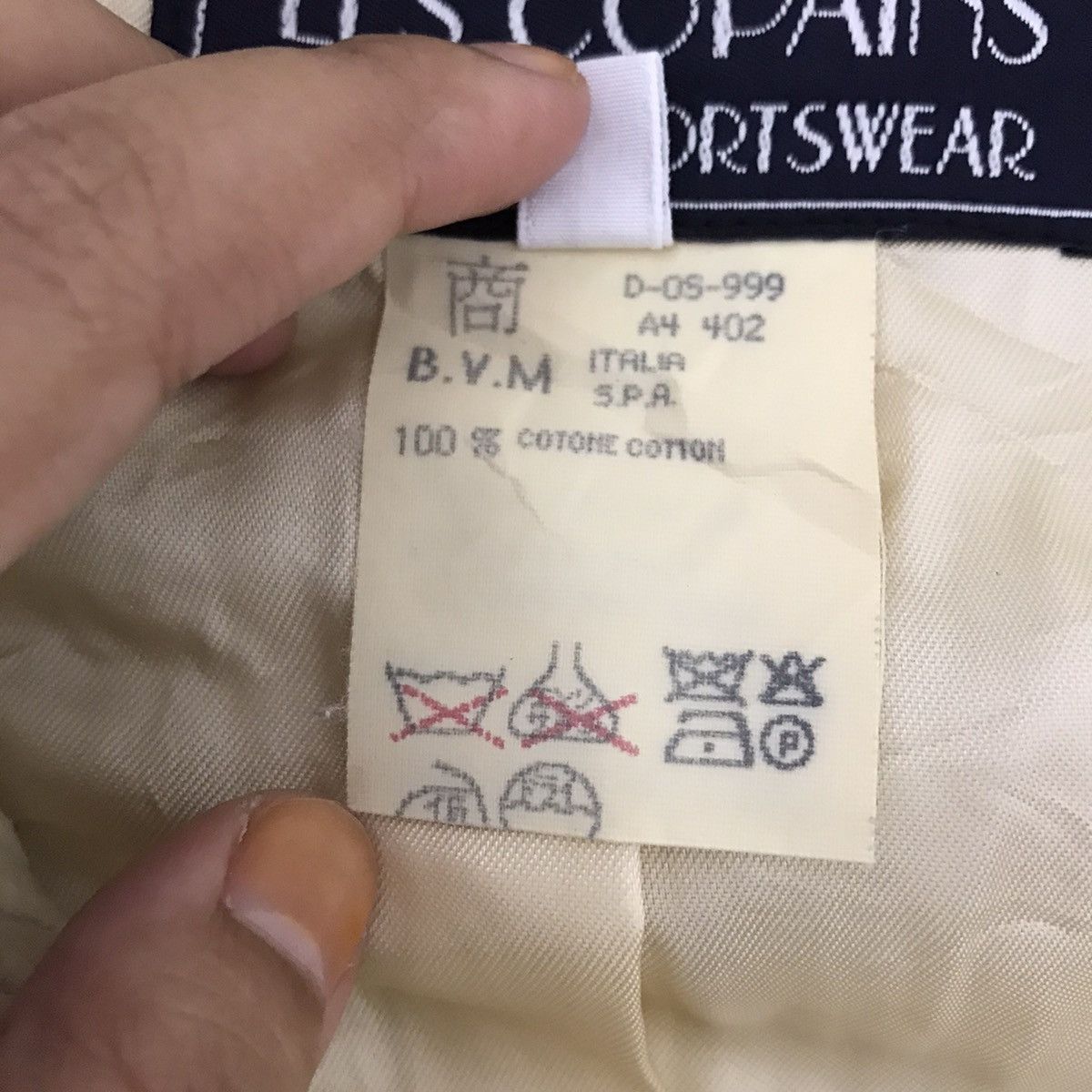 Les Copains Vintage LES COPAINS Sportwear Beige Coat Parka Size US XL / EU 56 / 4 - 5 Thumbnail
