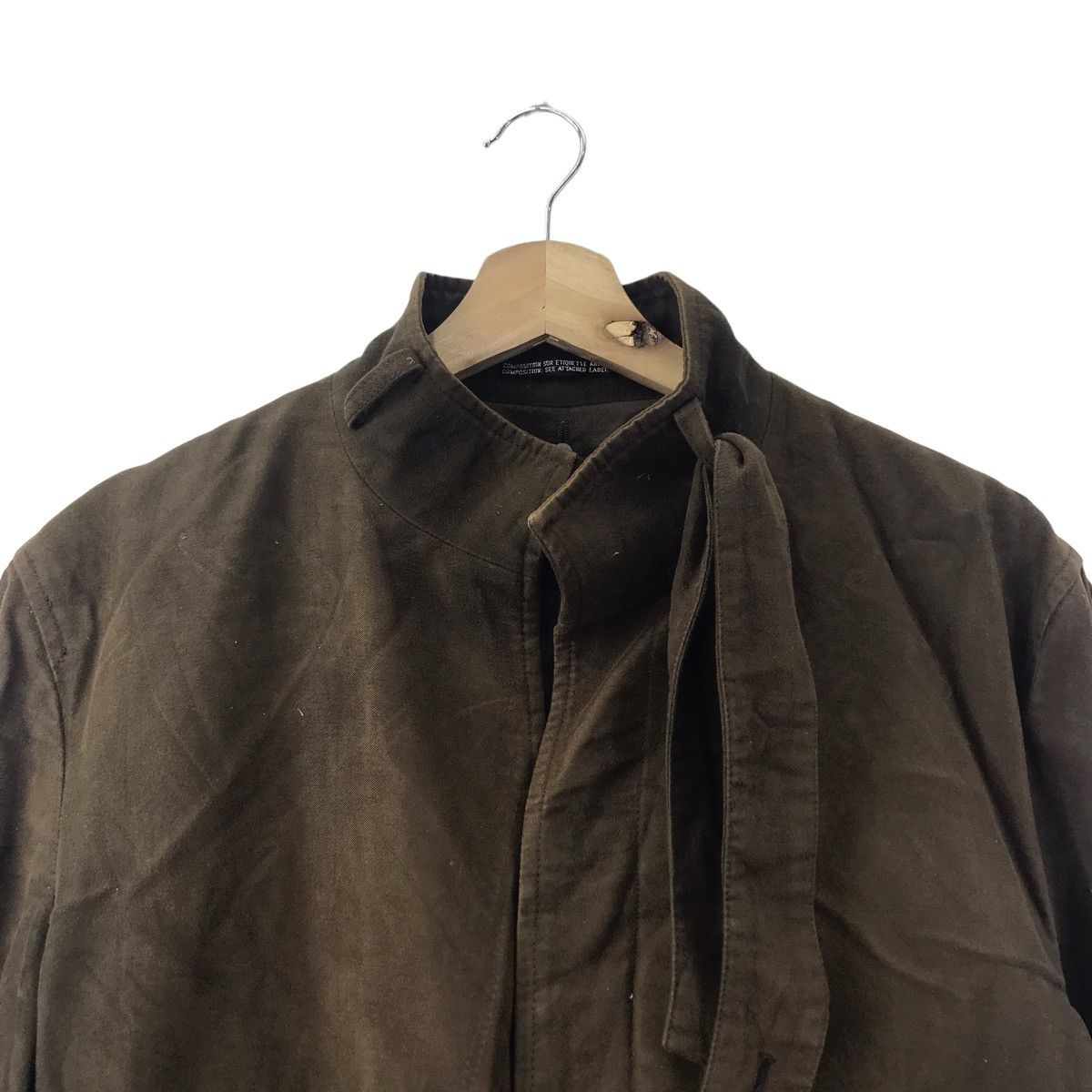 Yohji Yamamoto INED HOMMES By Yohji Yamamoto Overcoat Coat Wool Jacket Size US M / EU 48-50 / 2 - 2 Thumbnail