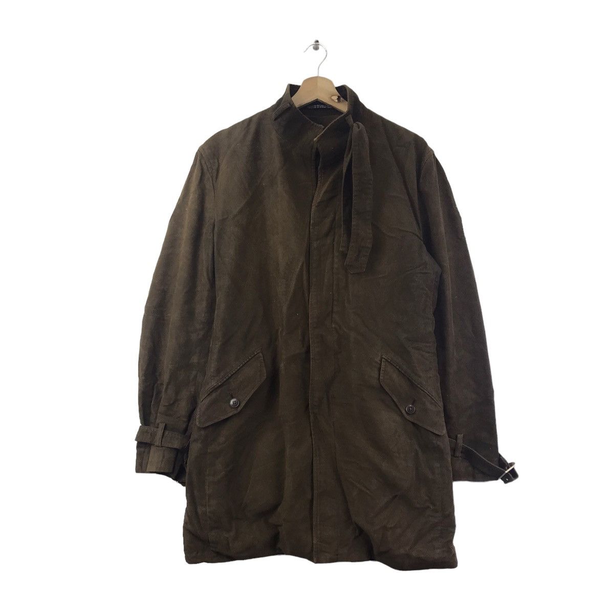 Yohji Yamamoto INED HOMMES By Yohji Yamamoto Overcoat Coat Wool Jacket Size US M / EU 48-50 / 2 - 1 Thumbnail
