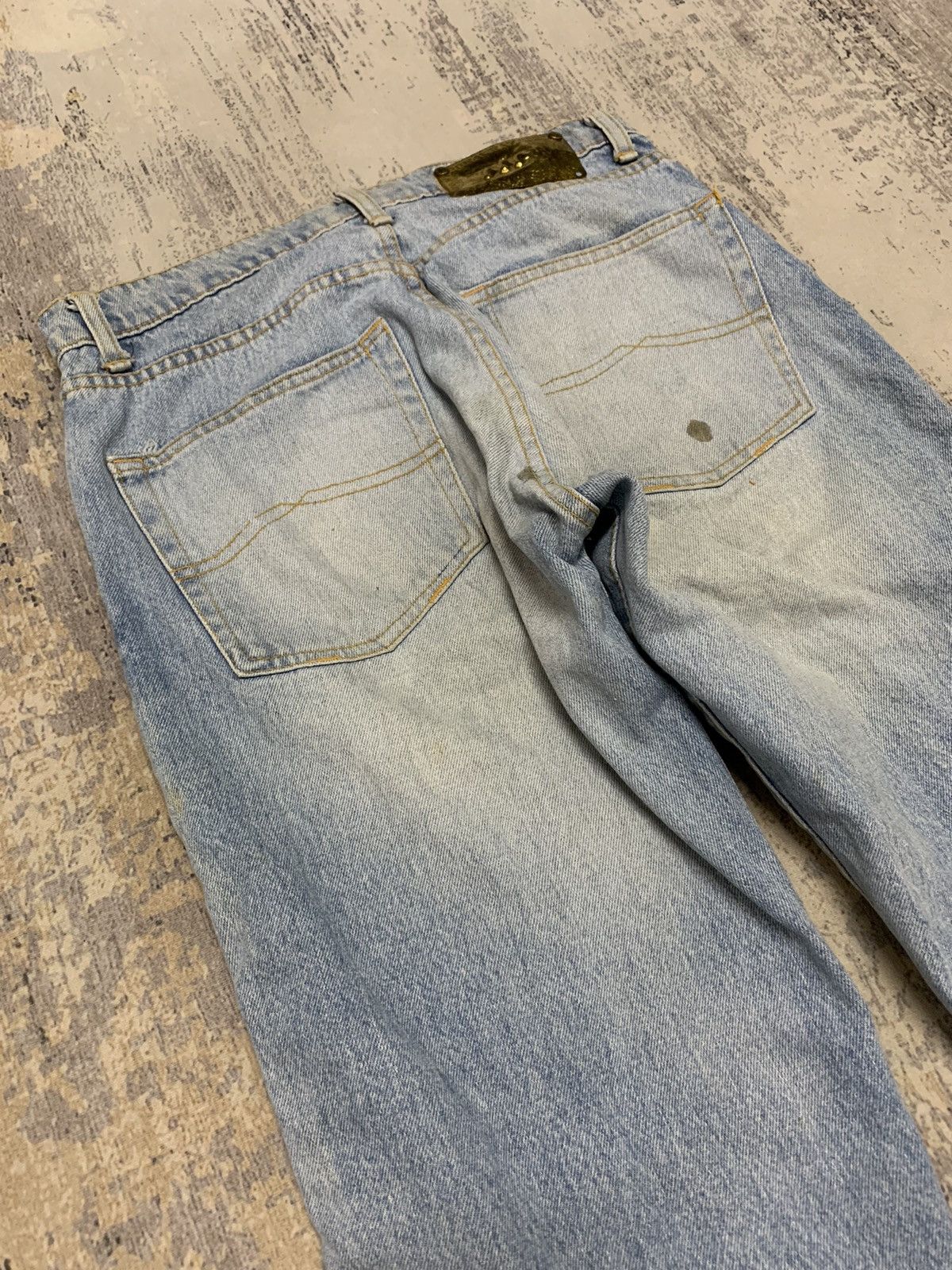 Japanese Brand Vintage Bonaventure Made in France Distressed Denim Jeans Size US 30 / EU 46 - 11 Thumbnail