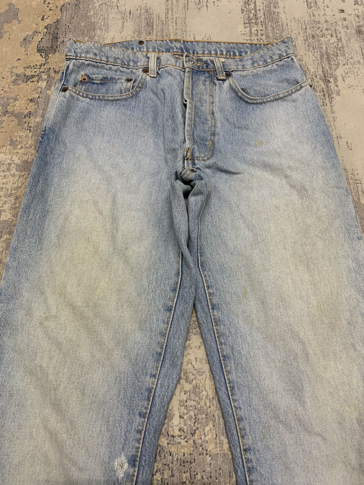 Japanese Brand Vintage Bonaventure Made in France Distressed Denim Jeans Size US 30 / EU 46 - 4 Thumbnail