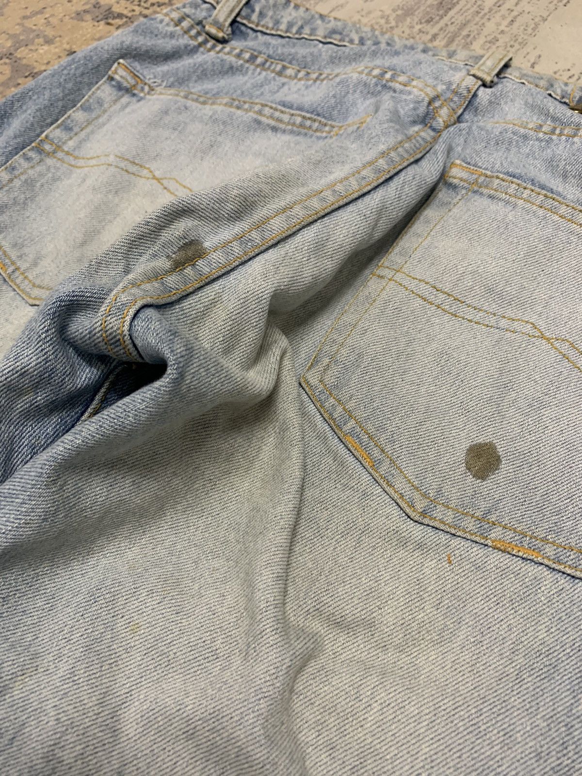 Japanese Brand Vintage Bonaventure Made in France Distressed Denim Jeans Size US 30 / EU 46 - 12 Thumbnail