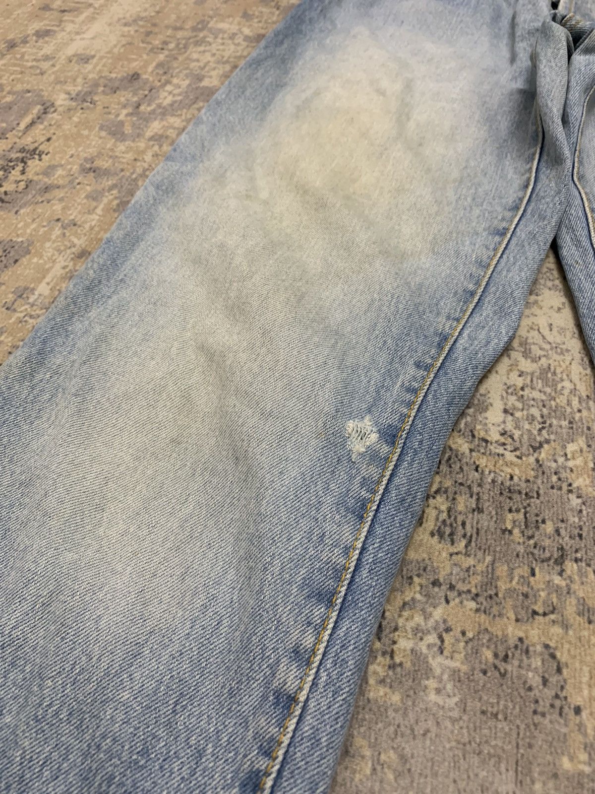 Japanese Brand Vintage Bonaventure Made in France Distressed Denim Jeans Size US 30 / EU 46 - 6 Thumbnail