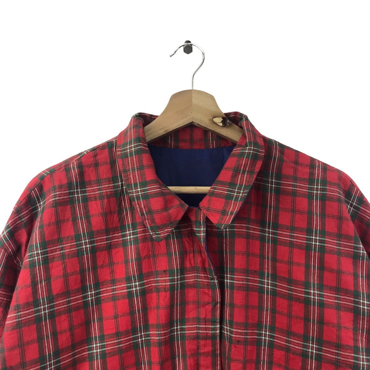 Vintage TROIS9 Comme Vous Voila Beau Check Reversible Jacket Size US XL / EU 56 / 4 - 5 Thumbnail