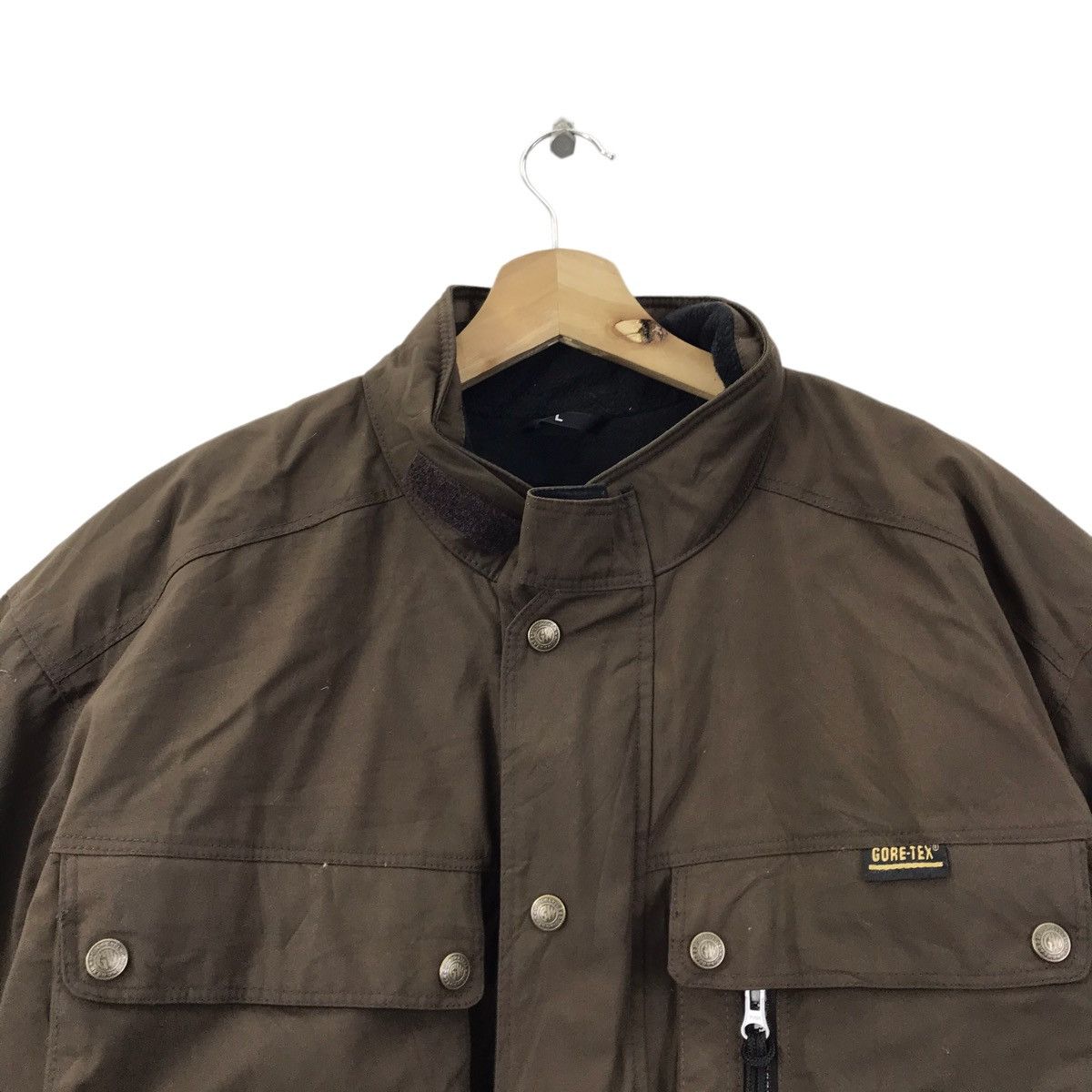 Vintage GW SPORT MOTORCYCLE Goldwin Thinsilate Brown Parka Size US L / EU 52-54 / 3 - 2 Thumbnail