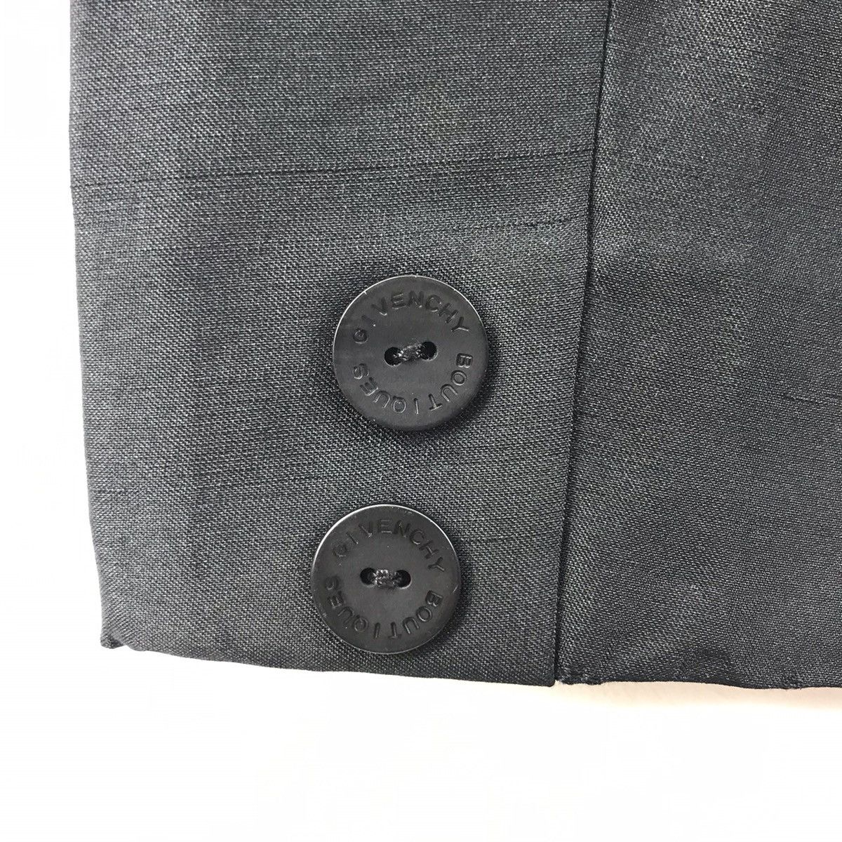 Givenchy Vintage GIVENCHY BOUTIQUES French Designer Plain Blazer Coat Size US XS / EU 42 / 0 - 4 Thumbnail