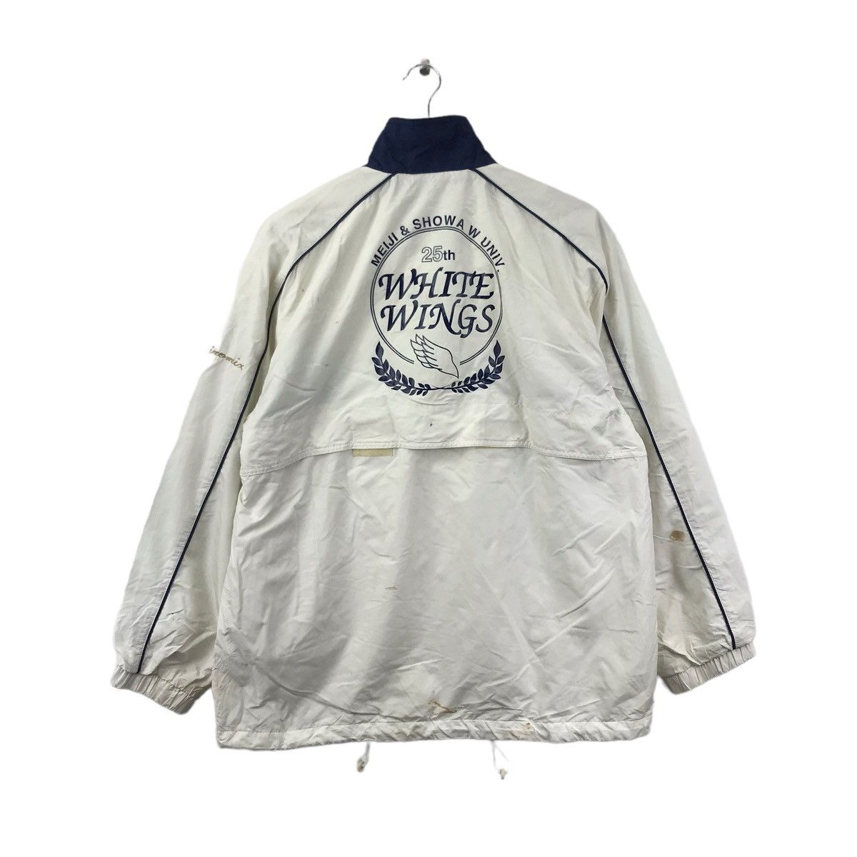 Nike MEIJI & SHOWA W Univ. 25th White Wings Nike Court Jacket Size US S / EU 44-46 / 1 - 1 Thumbnail