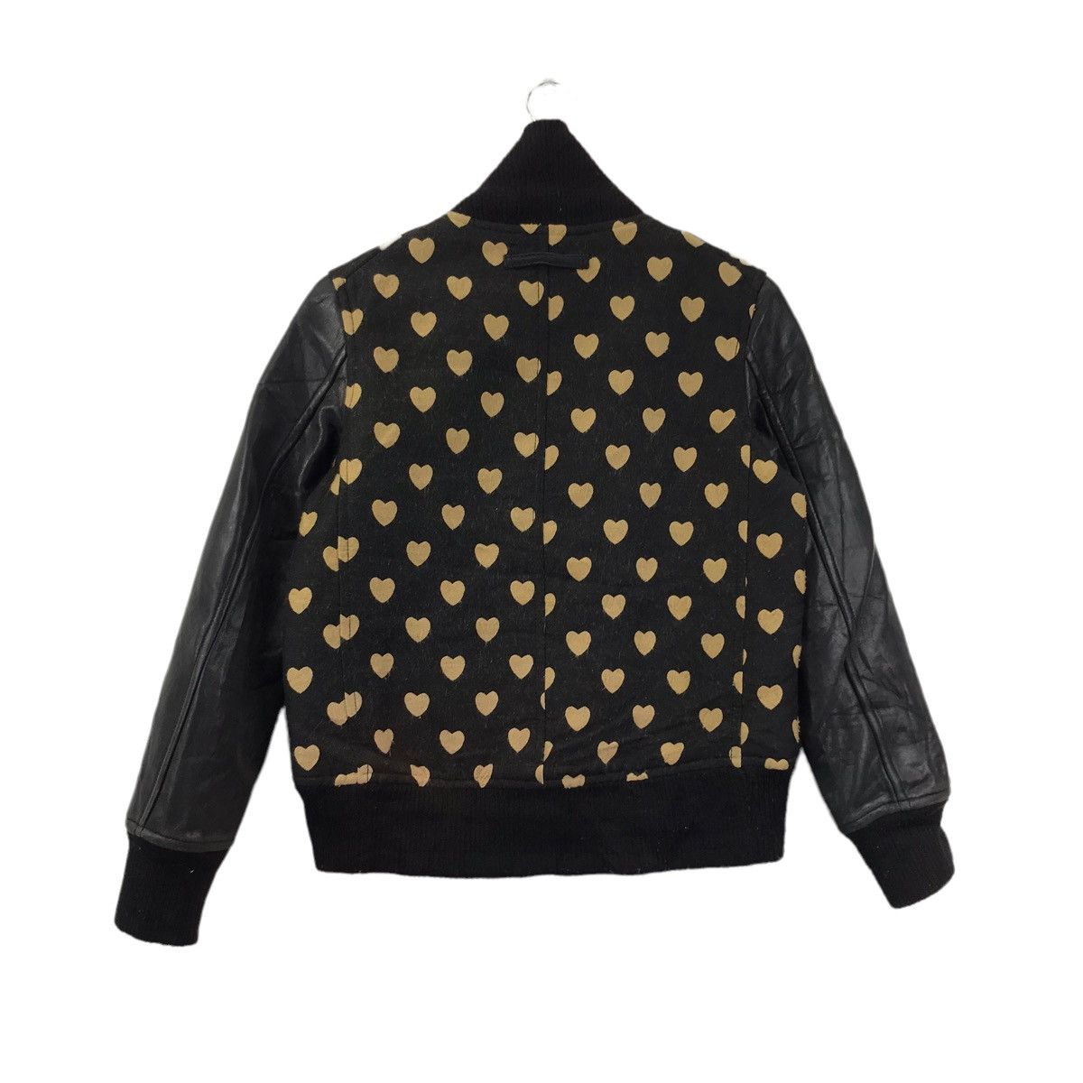 Japanese Brand GINGERALE TOKYO Japanese Brand Love Varsity Leather Jacket Size US S / EU 44-46 / 1 - 7 Thumbnail