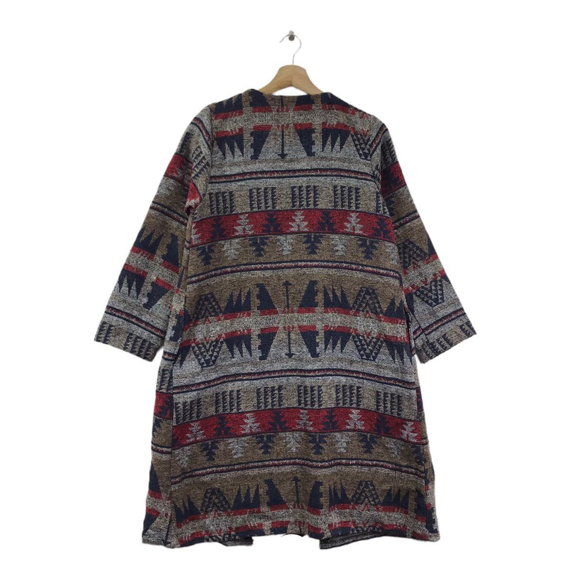 Vintage GRL Geomatric Navajo Aztec Native Cardigan Parka Size US M / EU 48-50 / 2 - 7 Thumbnail