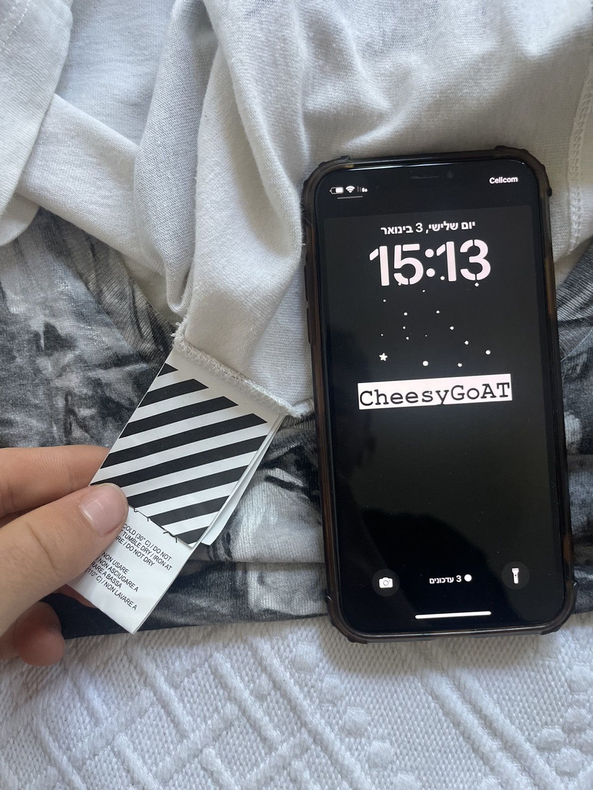 Off-White Off white Impressionism TEE Size US S / EU 44-46 / 1 - 12 Thumbnail