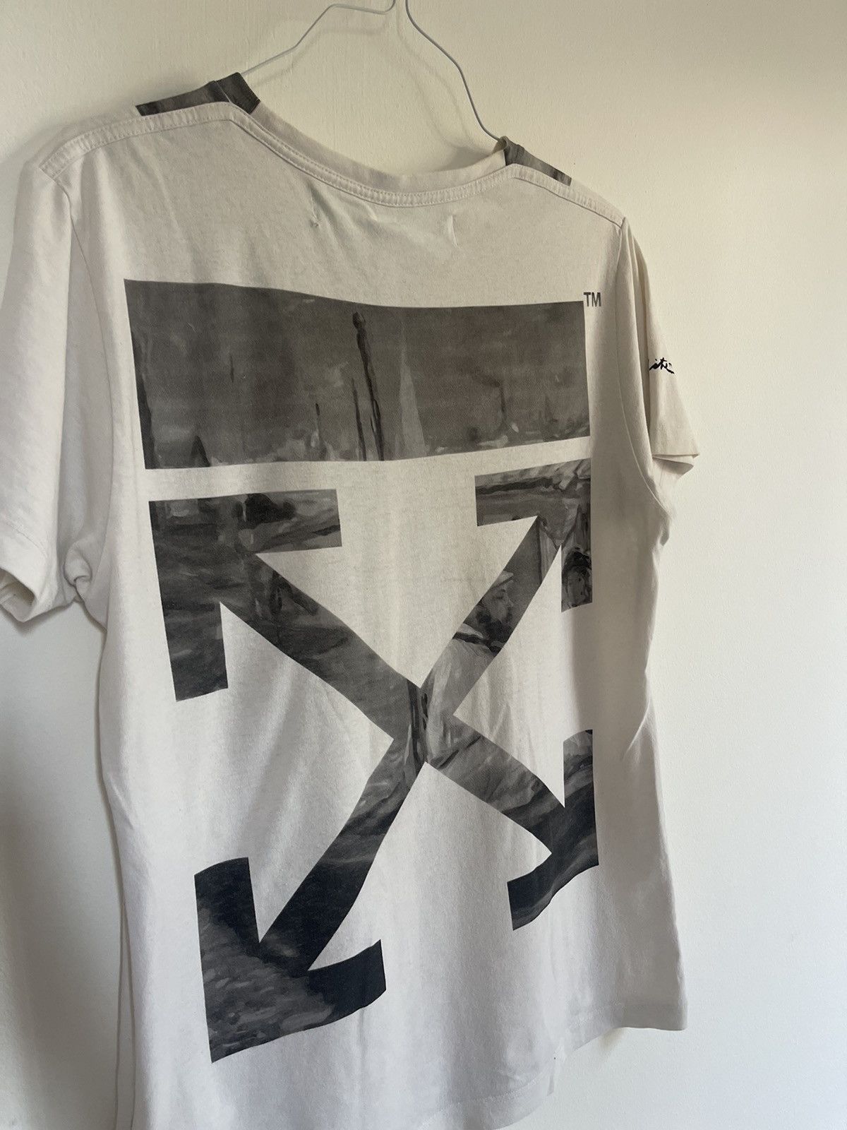 Off-White Off white Impressionism TEE Size US S / EU 44-46 / 1 - 6 Thumbnail