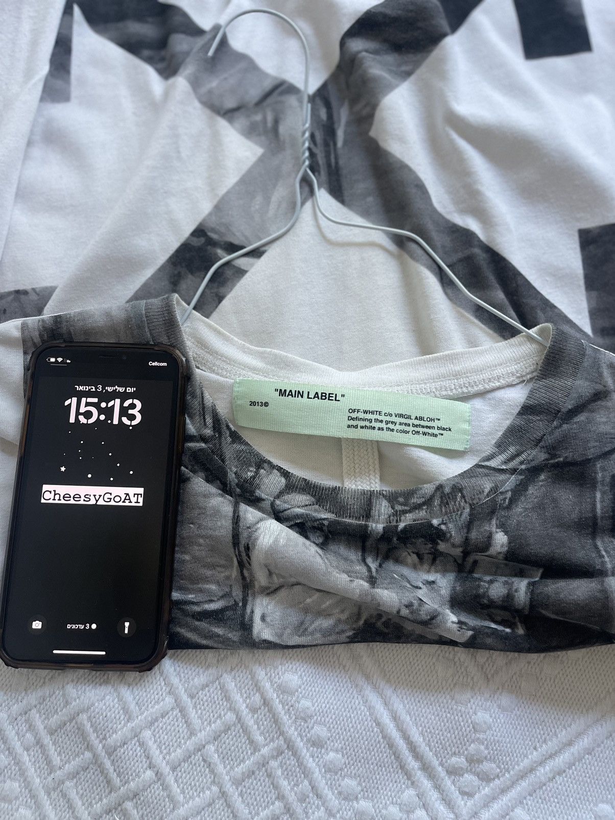 Off-White Off white Impressionism TEE Size US S / EU 44-46 / 1 - 11 Thumbnail