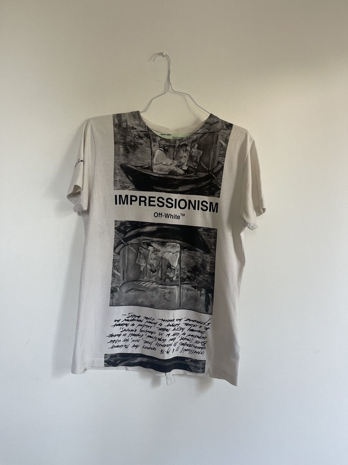 Off white Impressionism TEE