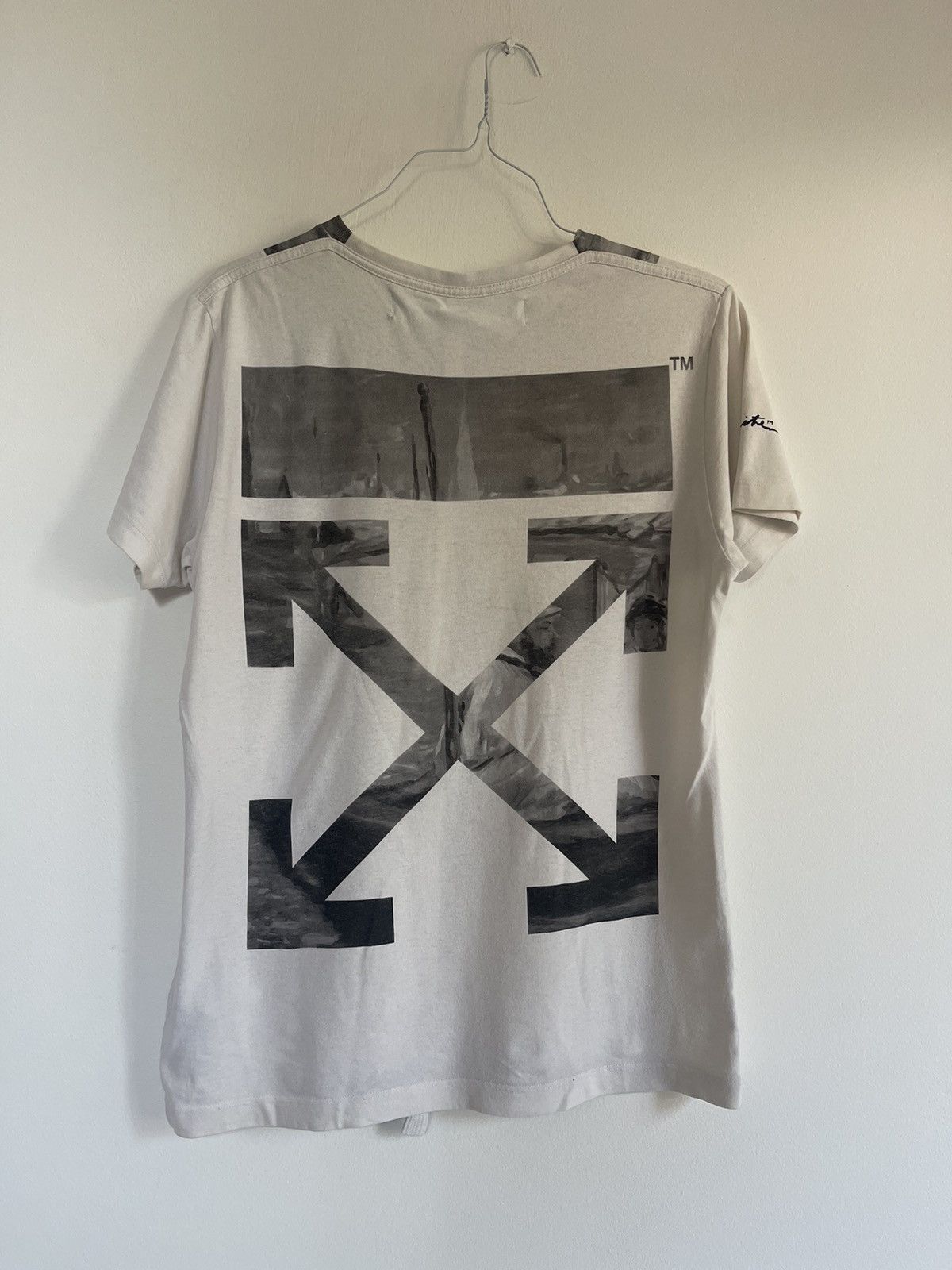 Off-White Off white Impressionism TEE Size US S / EU 44-46 / 1 - 3 Thumbnail