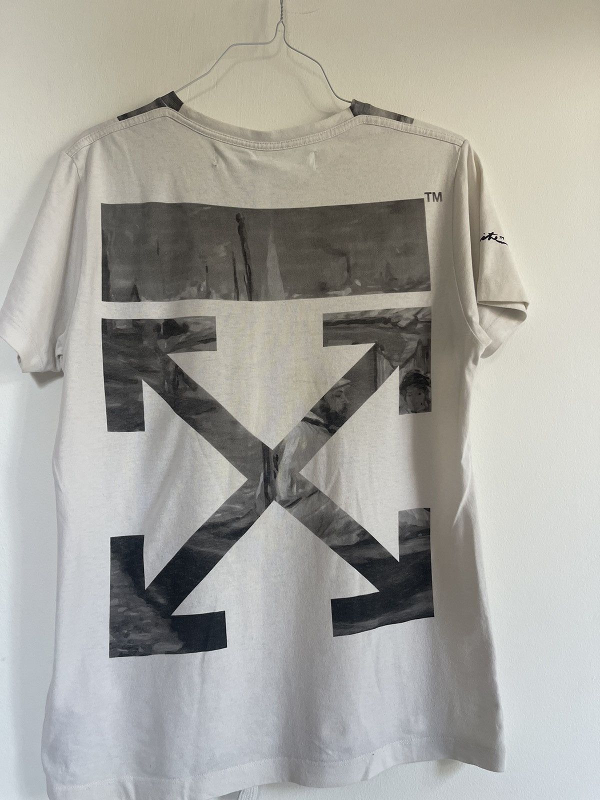 Off-White Off white Impressionism TEE Size US S / EU 44-46 / 1 - 5 Thumbnail