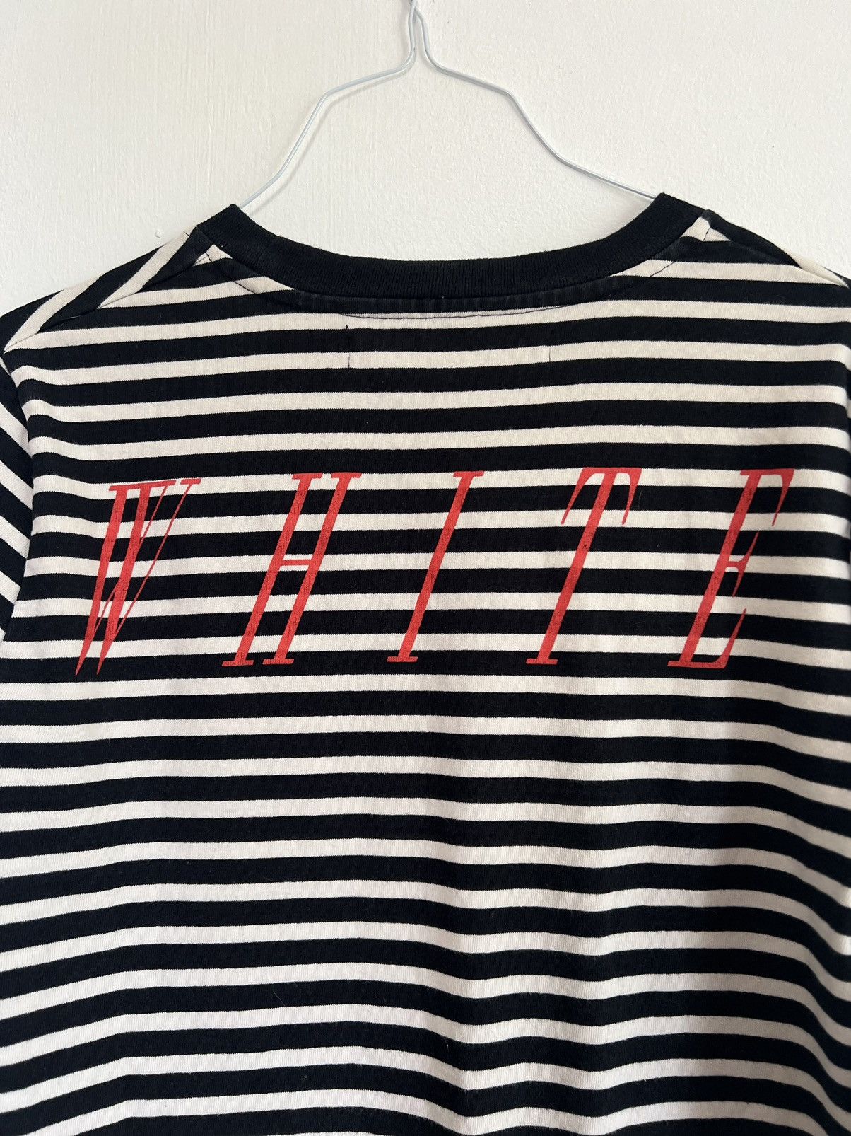 Off-White Off white mirror strips Long sleeve TEE Size US M / EU 48-50 / 2 - 13 Thumbnail