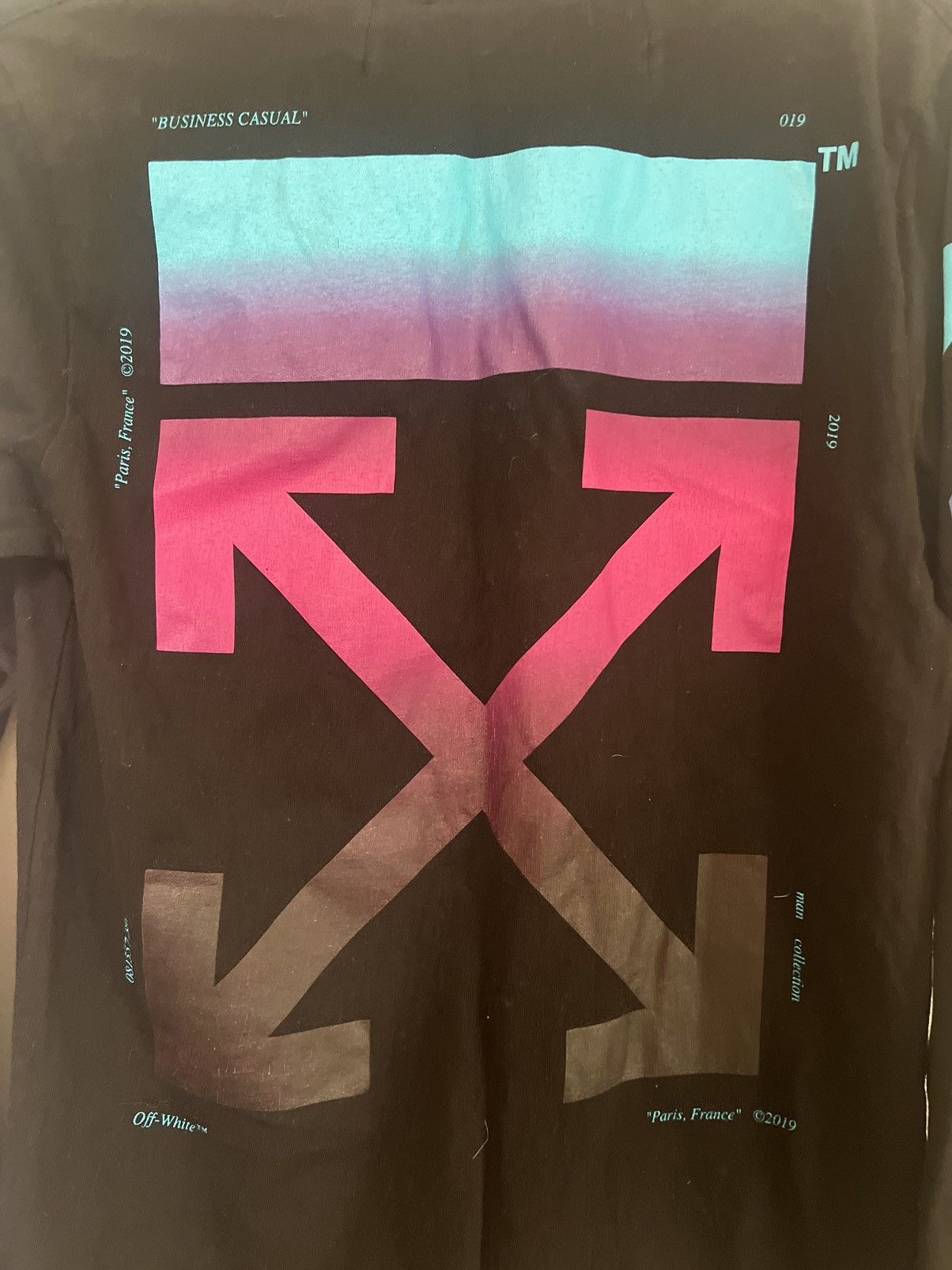 Off-White Off white Gradient Long sleeve TEE Size US XS / EU 42 / 0 - 6 Thumbnail