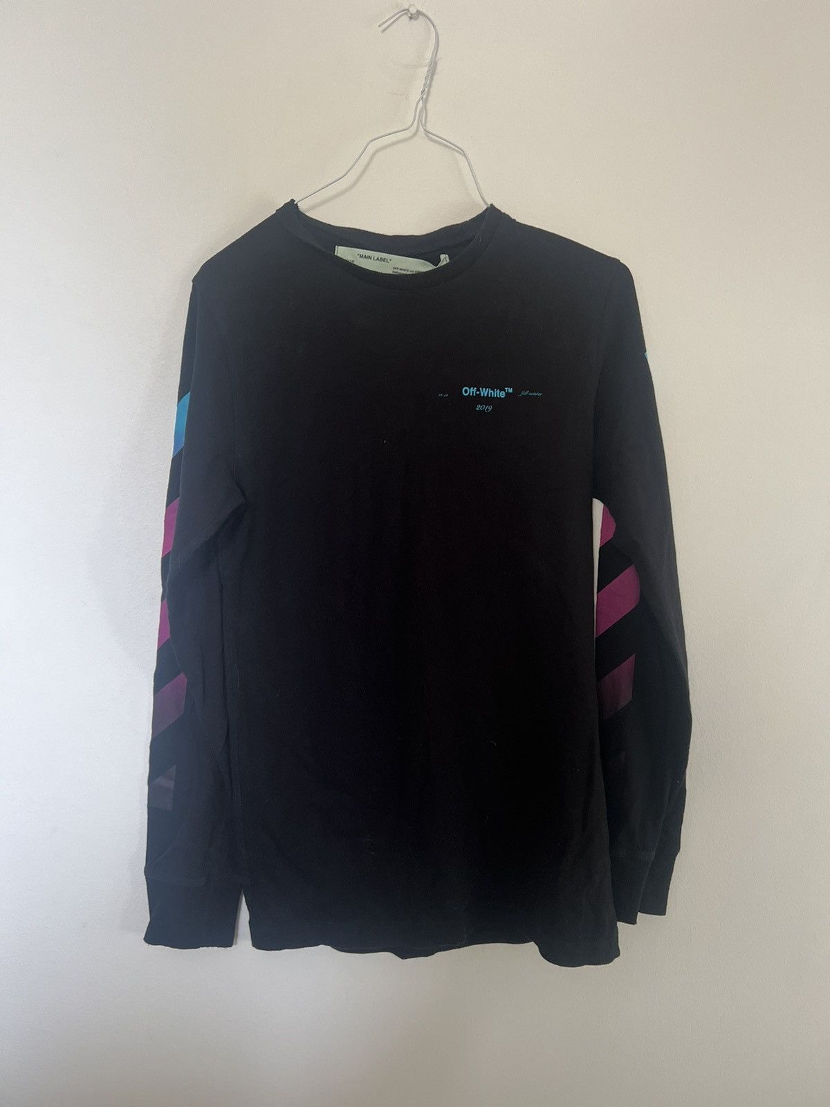 Off-White Off white Gradient Long sleeve TEE Size US XS / EU 42 / 0 - 3 Thumbnail