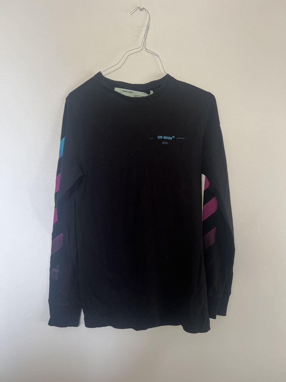 Off-White Off white Gradient Long sleeve TEE Size US XS / EU 42 / 0 - 2 Thumbnail